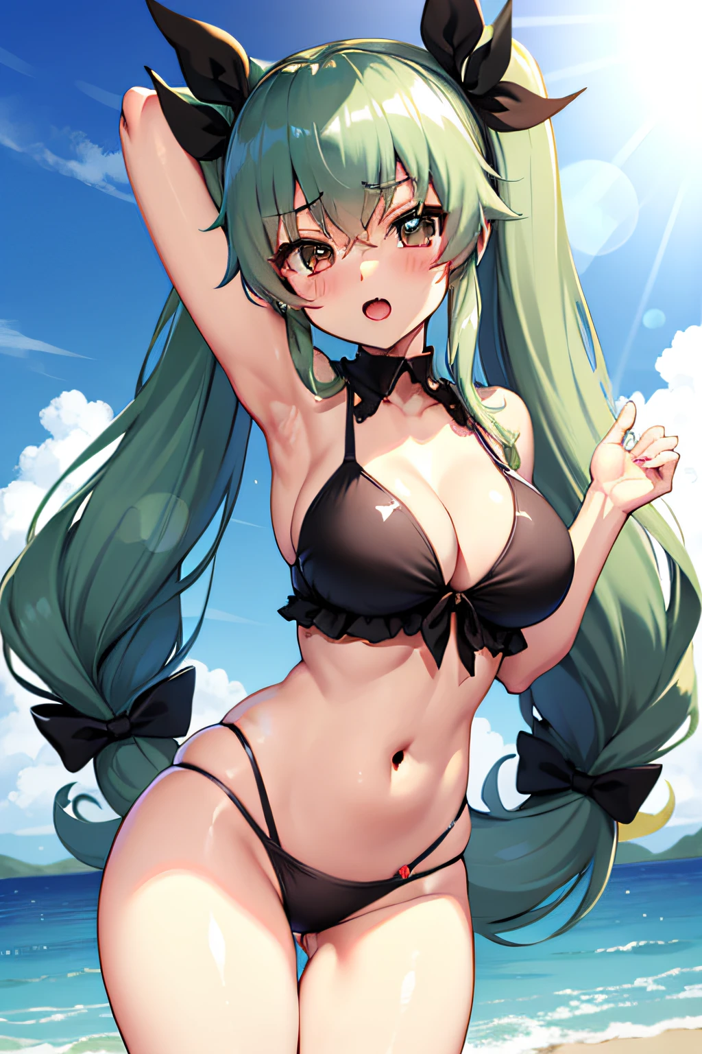 anchovy de girls und panzer swimsuit
