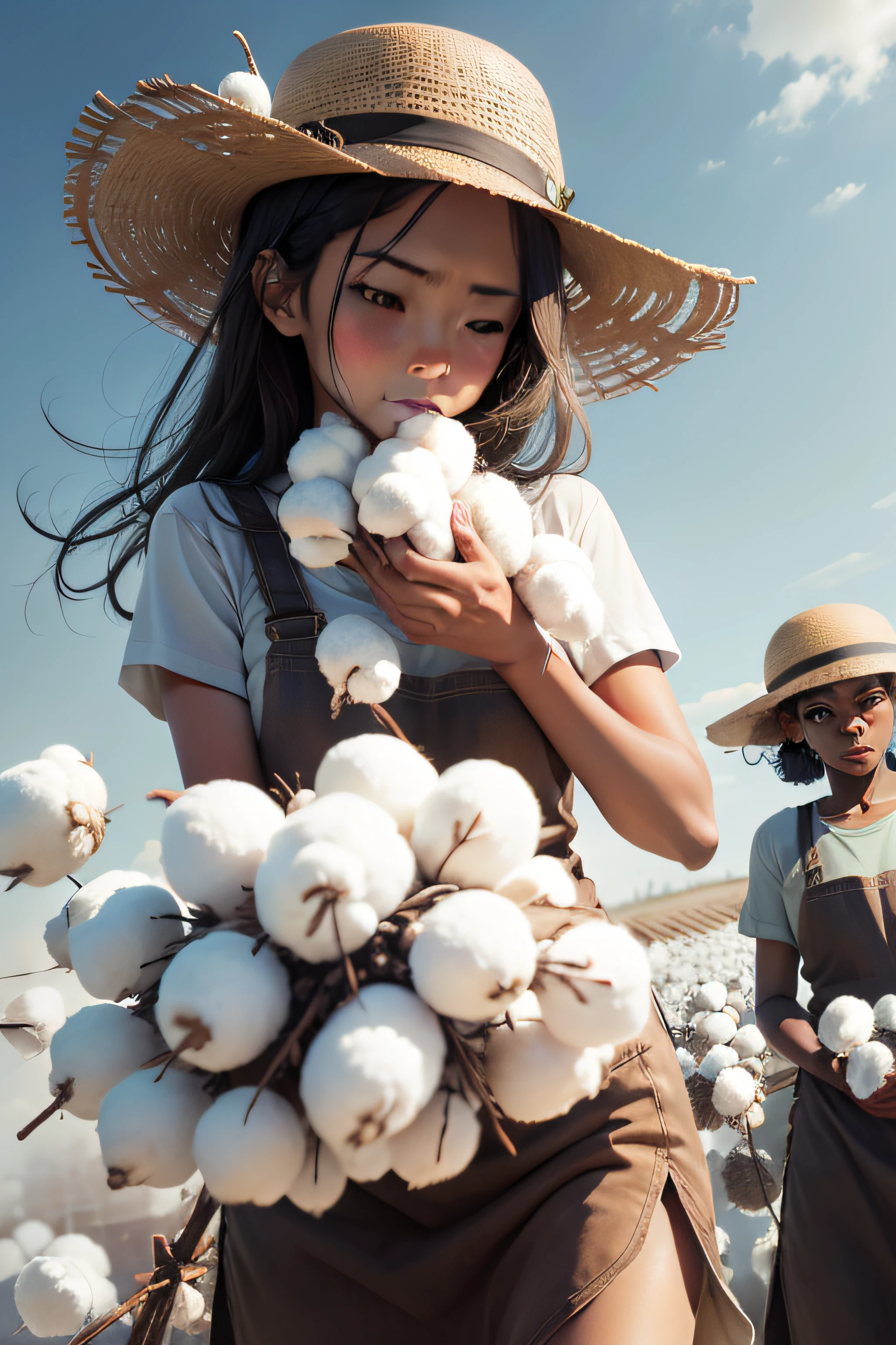 Cotton harvesting