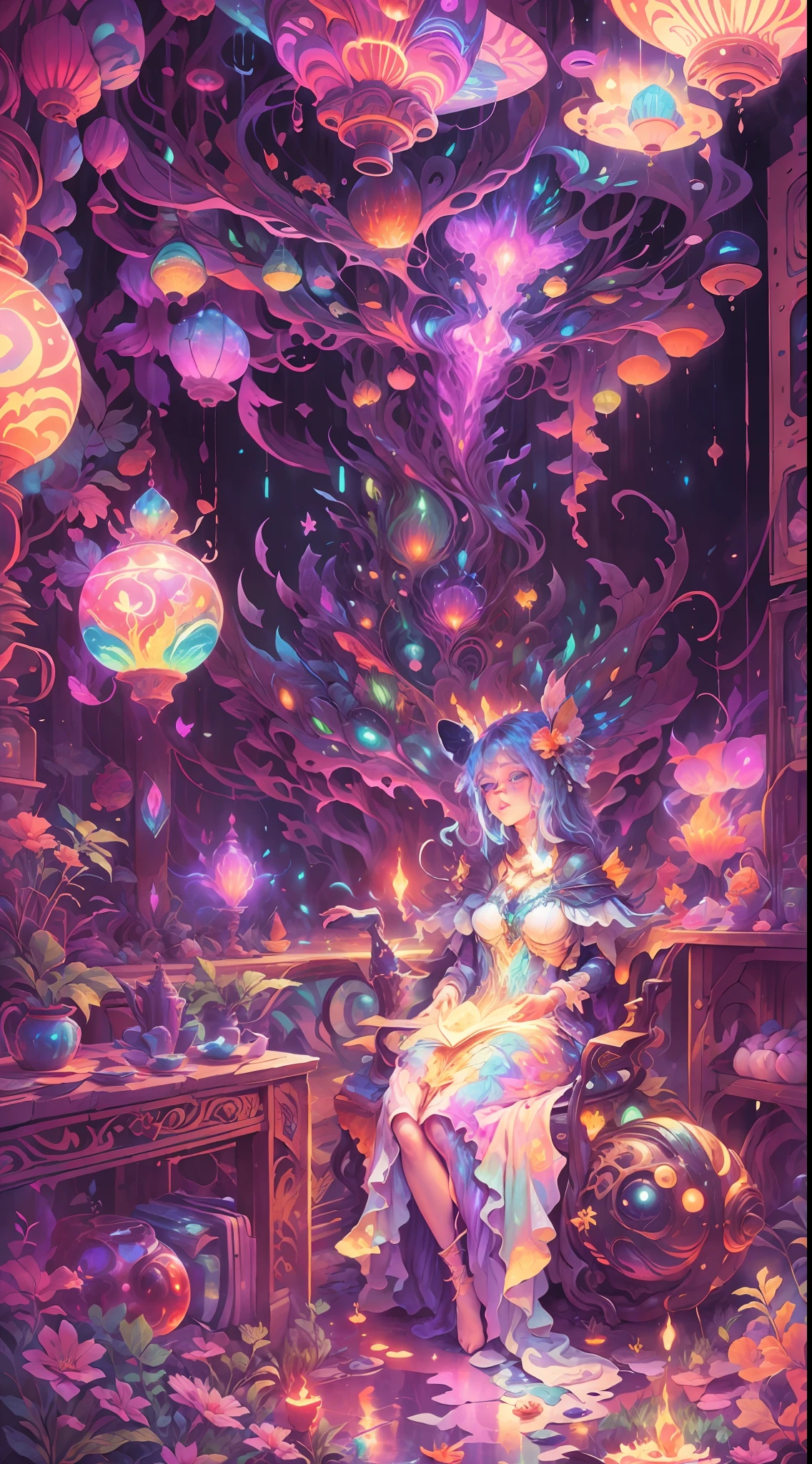 Thrilling dreams, ultra-realistic realism, abstracted, psychedelia, tmasterpiece,PsyAI, (tmasterpiece,best qualtiy:1.2),illustration,8k wallpaper,Dazzle,(Portals:1.1),(Otherworldly creatures:1.2),(magic energy:1.1),(floating debris:1.05),(glowing third eye:1.1), butterflys,florals, (strong lights:1.05), (illumination:1.05), (fantasy:1.15), (hyper realisitc:1.1), (mistic:1.05), (intriguing:1.05), (Ethereal:1.08), (mistic:1.1), (cosmic:1.05), (interdimensional:1.1), (unearthly:1.05), (spellbinding:1.1), (Unforgettable:1.05), (Fantasy art: 1.1),(number art:1.05),(magic realism:1.08),(Epic:1.1),(concept-art:1.05),(highly detailed:1.1),(cinematic ligh:1.05),(ultra-realistic realism:1.05),(mistic:1.05),(astounding:1.1),(andrey surnov:1.05),(mind bending:1.1),(big breasts enchanting:1.05),(Unbelievable:1.05),(otherworldly landscapes:1.1),(breath-taking:1.05 ), (incredulous:1.05), (portal opening:1.05)