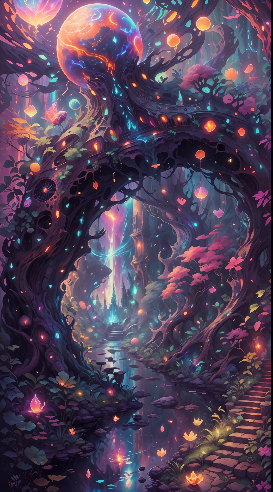 Thrilling dreams, ultra-realistic realism, abstracted, psychedelia, tmasterpiece,PsyAI, (tmasterpiece,best qualtiy:1.2),illustration,8k wallpaper,Dazzle,(Portals:1.1),(Otherworldly creatures:1.2),(magic energy:1.1),(floating debris:1.05),(glowing third eye:1.1), butterflys,florals, (strong lights:1.05), (illumination:1.05), (fantasy:1.15), (hyper realisitc:1.1), (mistic:1.05), (intriguing:1.05), (Ethereal:1.08), (mistic:1.1), (cosmic:1.05), (interdimensional:1.1), (unearthly:1.05), (spellbinding:1.1), (Unforgettable:1.05), (Fantasy art: 1.1),(number art:1.05),(magic realism:1.08),(Epic:1.1),(concept-art:1.05),(highly detailed:1.1),(cinematic ligh:1.05),(ultra-realistic realism:1.05),(mistic:1.05),(astounding:1.1),(andrey surnov:1.05),(mind bending:1.1),(big breasts enchanting:1.05),(Unbelievable:1.05),(otherworldly landscapes:1.1),(breath-taking:1.05 ), (incredulous:1.05), (portal opening:1.05)