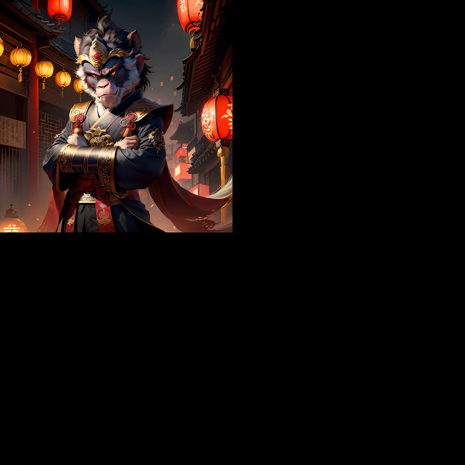 Daji fights with Sun Wukong