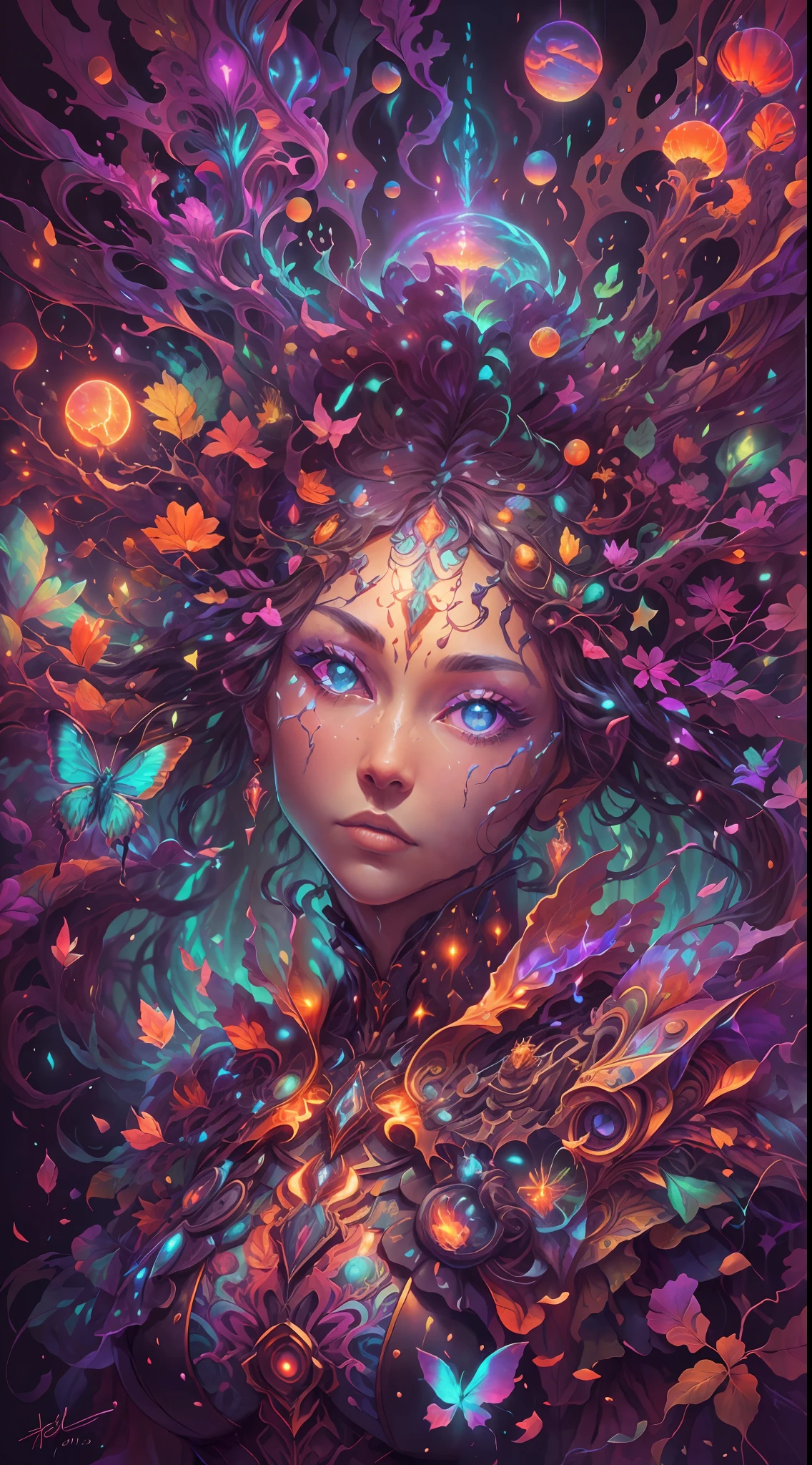 Thrilling dreams, ultra-realistic realism, abstracted, psychedelia, tmasterpiece,PsyAI, (tmasterpiece,best qualtiy:1.2),illustration,8k wallpaper,Dazzle,(Portals:1.1),(Otherworldly creatures:1.2),(magic energy:1.1),(floating debris:1.05),(glowing third eye:1.1), butterflys,florals, (strong lights:1.05), (illumination:1.05), (fantasy:1.15), (hyper realisitc:1.1), (mistic:1.05), (intriguing:1.05), (Ethereal:1.08), (mistic:1.1), (cosmic:1.05), (interdimensional:1.1), (unearthly:1.05), (spellbinding:1.1), (Unforgettable:1.05), (Fantasy art: 1.1),(number art:1.05),(magic realism:1.08),(Epic:1.1),(concept-art:1.05),(highly detailed:1.1),(cinematic ligh:1.05),(ultra-realistic realism:1.05),(mistic:1.05),(astounding:1.1),(andrey surnov:1.05),(mind bending:1.1),(big breasts enchanting:1.05),(Unbelievable:1.05),(otherworldly landscapes:1.1),(breath-taking:1.05 ), (incredulous:1.05), (portal opening:1.05)
