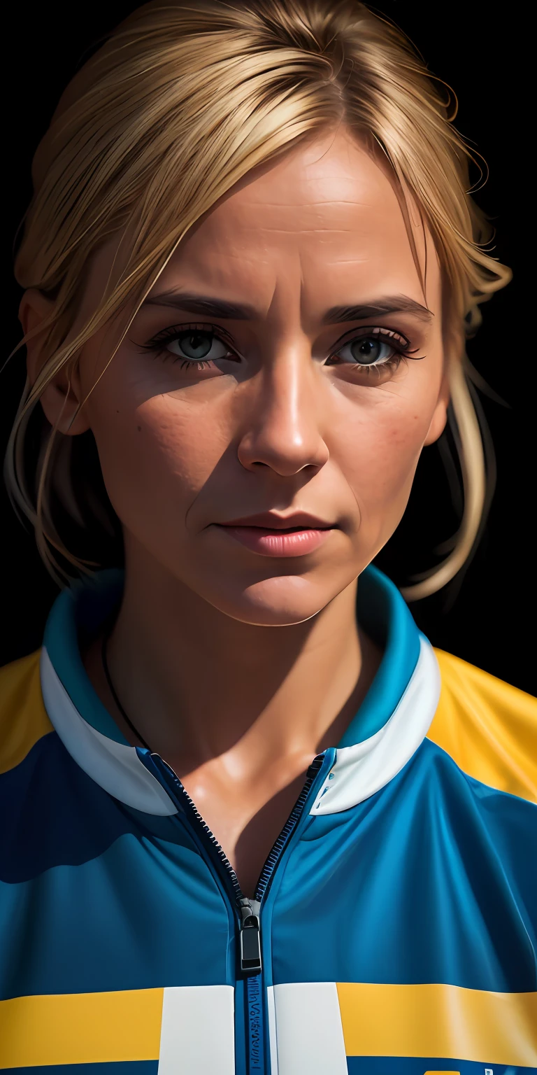 beautiful mature Swedish college girl, in track outfit, outside on track field, ((slim, petite)), photorealistic, photo, masterpiece, realistic, realism, photorealism, high contrast, photorealistic digital art trending on Artstation 8k HD high definition detailed realistic, detailed, skin texture, hyper detailed, realistic skin texture, armature, best quality, ultra high res, (photorealistic:1.4),, high resolution, detailed, raw photo, sharp re, by lee jeffries nikon d850 film stock photograph 4 kodak portra 400 camera f1.6 lens rich colors hyper realistic lifelike texture dramatic lighting unrealengine trending on artstation cinestill 800,
