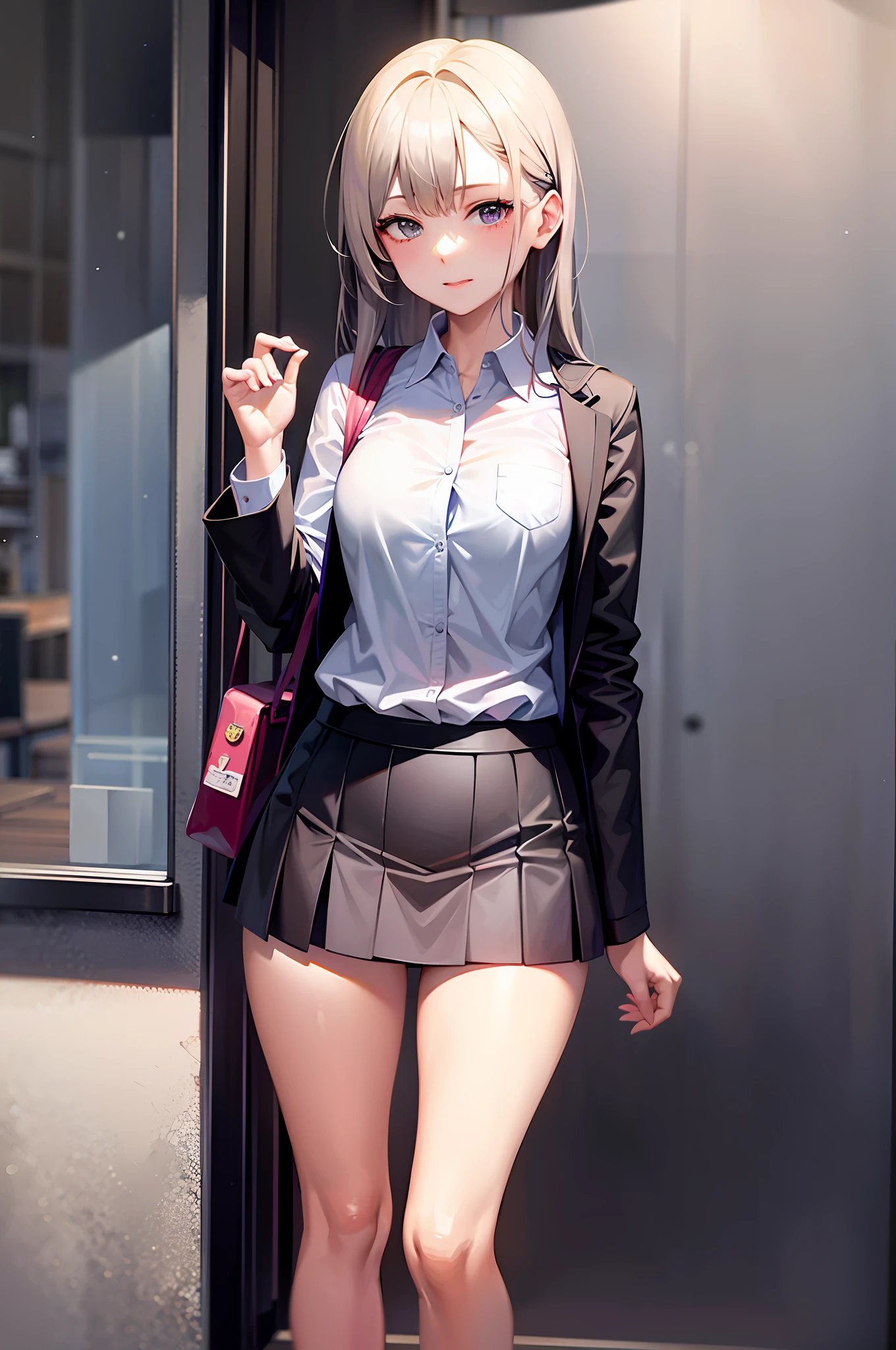 realisticlying,female high-school student,a miniskirt,Papa Katsu、Erotic、