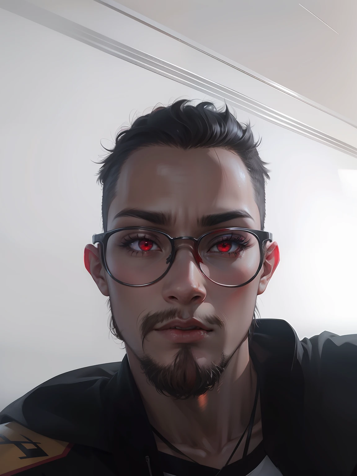 Red eyes, anime