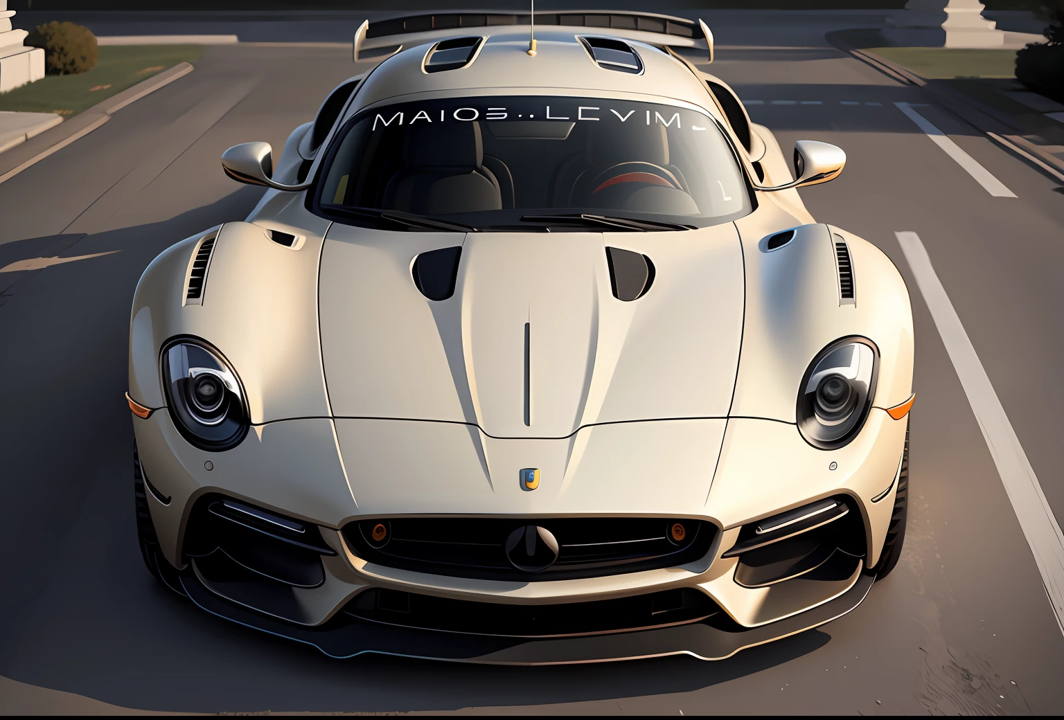 "car in the style of M4rbleSCNEW"