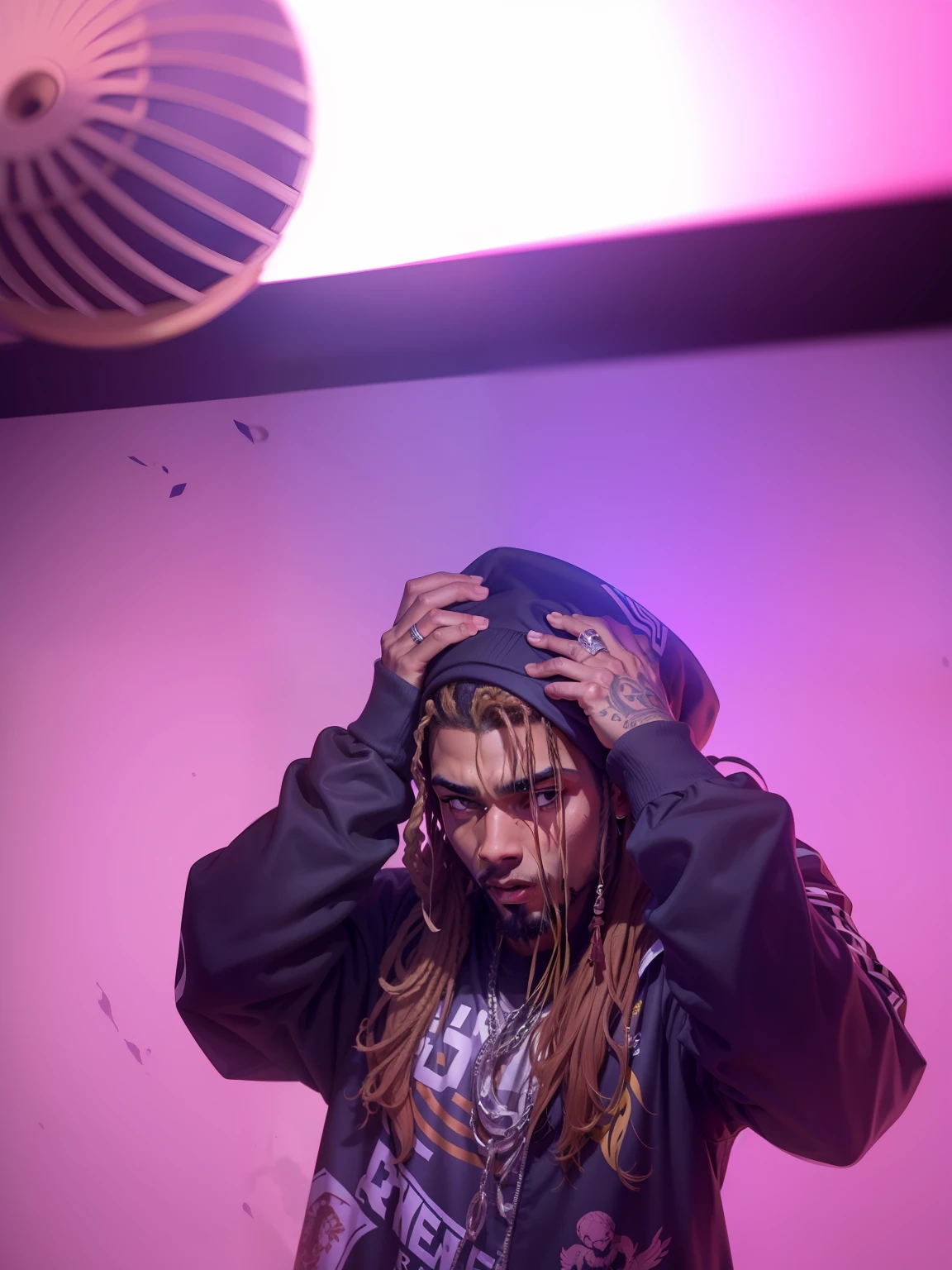 (Imagem detalhada) (melhor qualidade) rapper