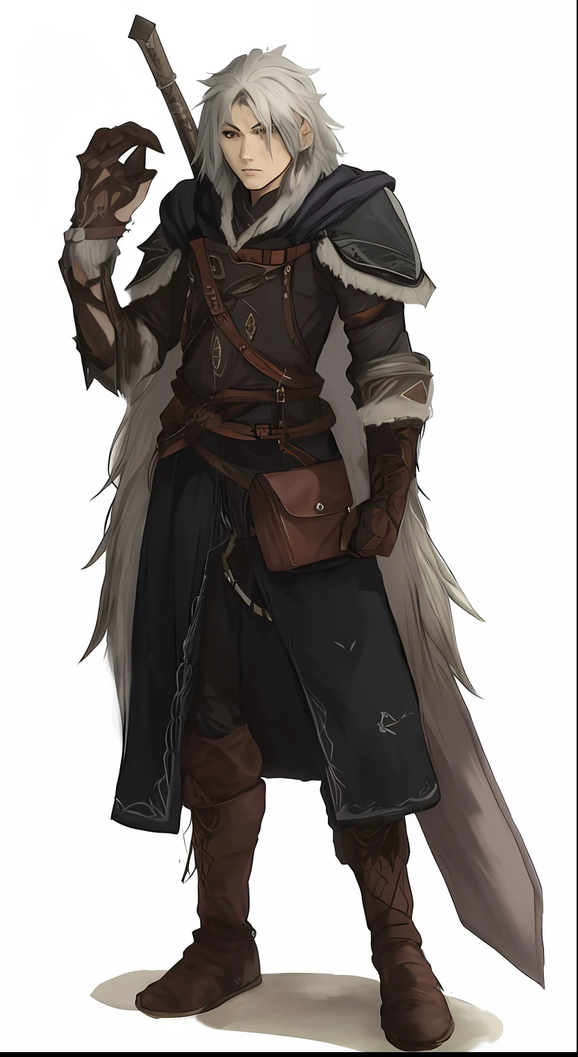 um desenho de um homem de armadura segurando uma espada, Personagem de arte conceitual de RPG, Retrato de personagem DND de corpo inteiro, RPG Retrato Corpo Inteiro, Fantasia D&Personagem D, Arte do personagem RPG, arte do personagem de fantasia dnd, d&d arte do personagem dark sun, Arte conceitual de personagem de RPG, d & d personagem de fantasia, arte conceitual de design de personagens dnd, Personagem de fantasia dnd, Caractere DND, mid hair, homem, com uma espada nas costas, segurando uma mascara
