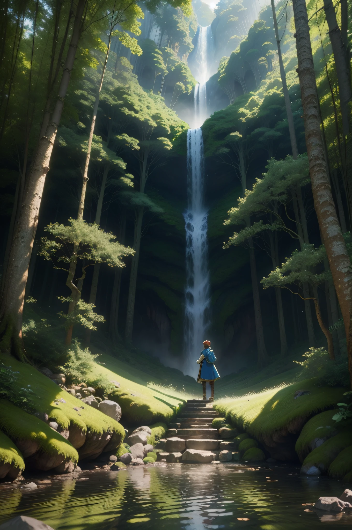 Deep in the heart of an ancient, enchanted forest, a young sorcerer discovers a hidden realm of magical creatures. As the chosen one, they must unravel the secrets of their lineage and harness their untapped potential to restore balance to a world on the brink of chaos, very realistic photo quality, 8K, hyperquality, (((Photo taken with Canon R10 camera))) sense of scale, 4k, ((Best quality, 8K, Masterpiece)), Realistic photo, (((super realistic photography)), (((super realistic photography))), editorial style photo