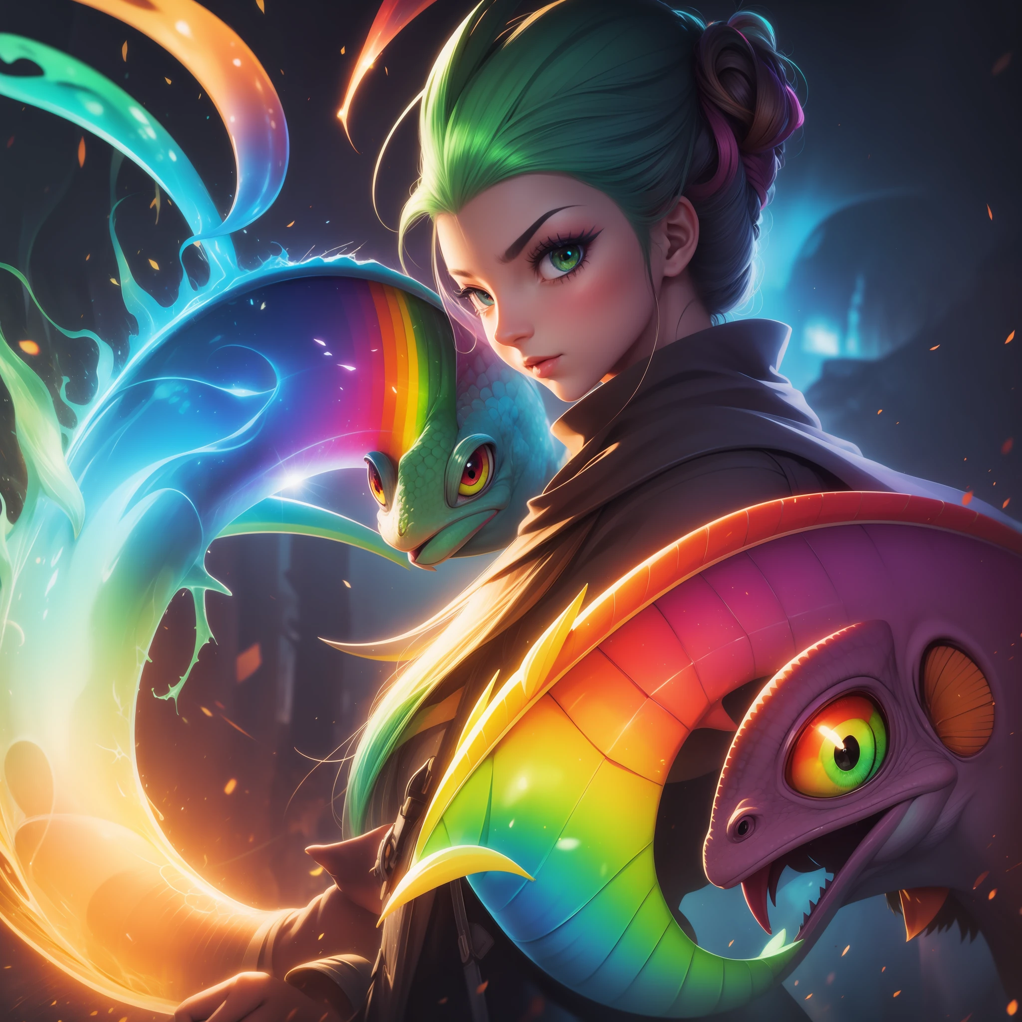 Raibow Chameleon