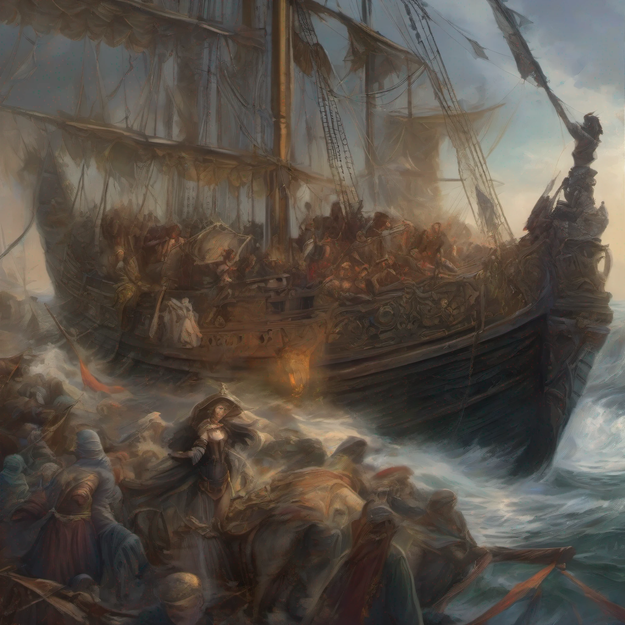 Those who deport will be deported, Whoever cries out will be heard, The maritime empire is falling, The art of the sea is gone, Everything for which you have cursed and the saint you have expelled from your domains, Cursed and of a cursed dynasty you and will be your accursed descendants who expel the saint