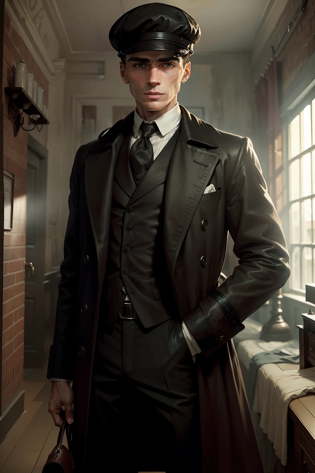 Thomas Shelby em pe