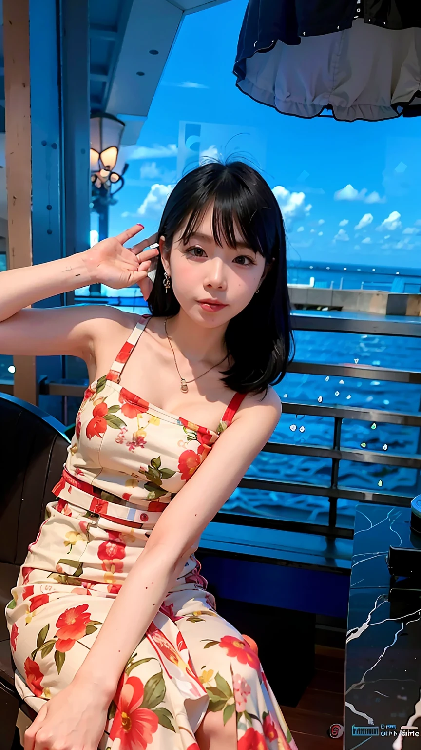 there is a woman sitting on a bench in a room, Profile image, photo of slim girl, 2 2 years old, 2 8 years old, 2 7 years old, personal profile picture, 2 3 years old, Profile picture, 19-year-old girl, dang my linh, 2 9 years old, 1 8 I, 2 4 year old female model