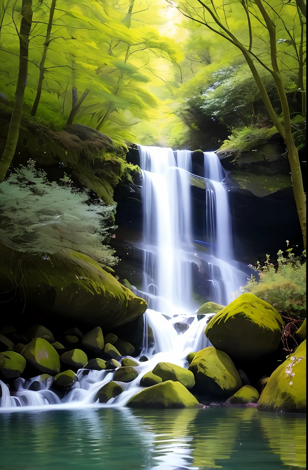 I come into the peace of wild things
who do not tax their lives with forethought
of grief. I come into the presence of still water.
And I feel above me the day-blind stars
waiting with their light. For a time
I rest in the grace of the world, and am free.