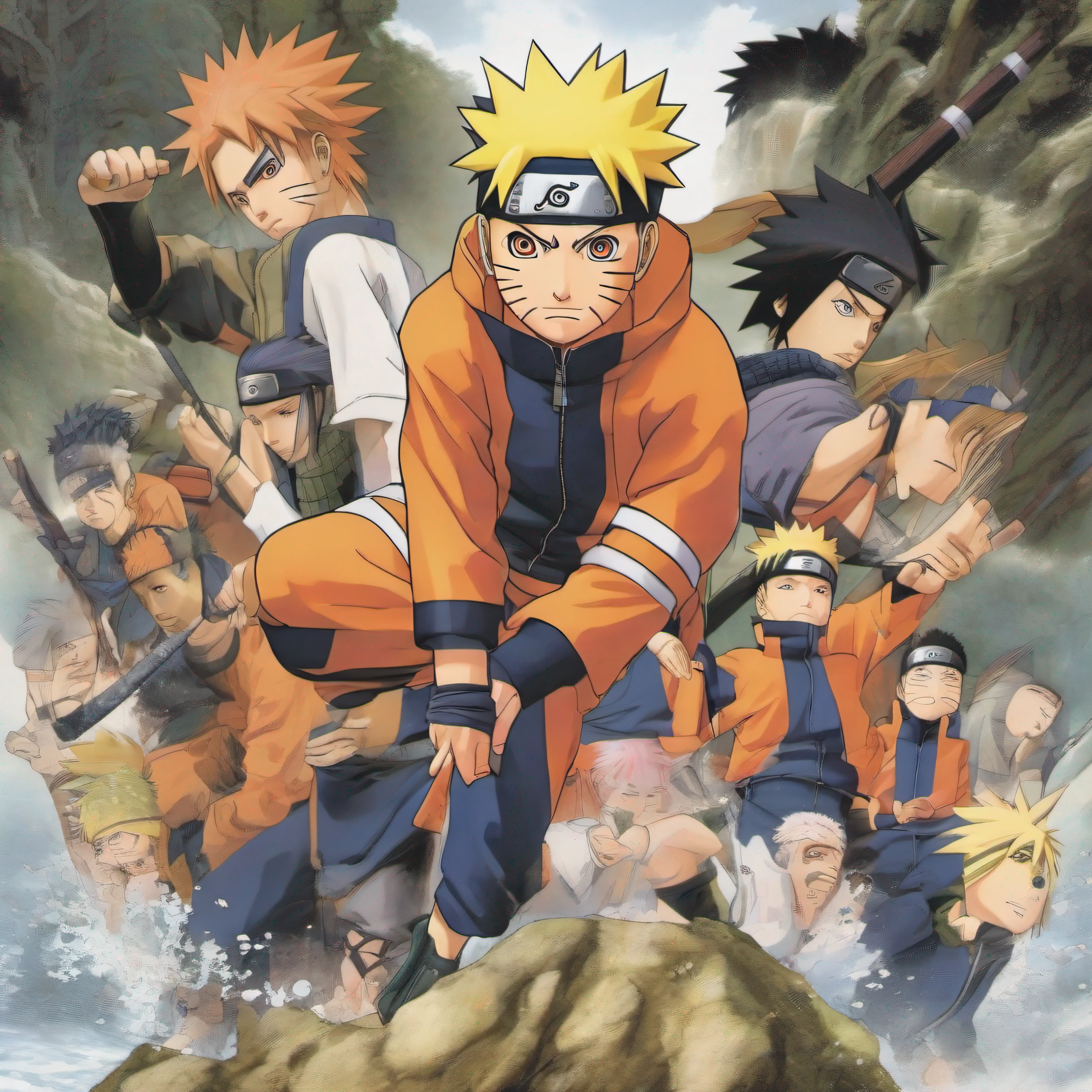 Naruto is a Japanese manga  illustrated by Masashi Kishimoto.
