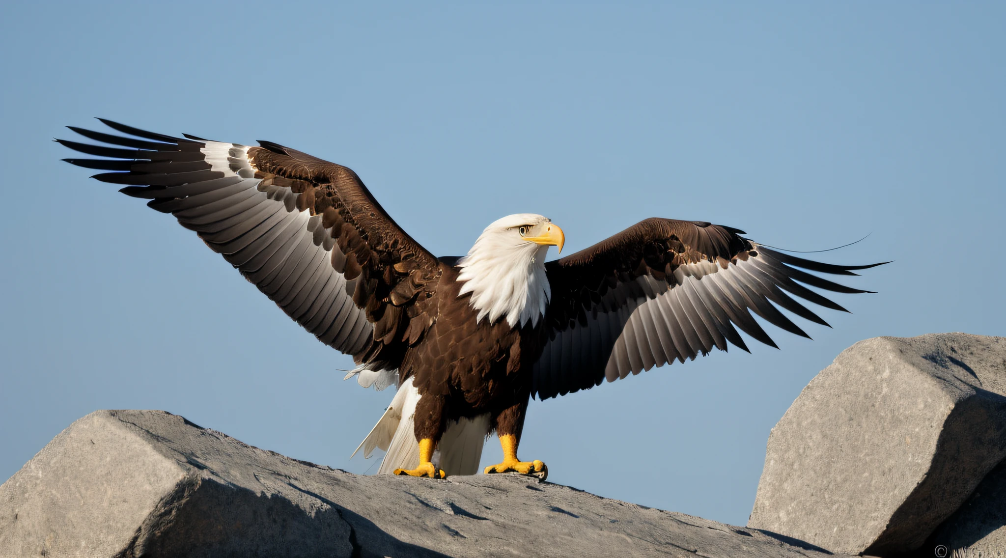 eagle without feathers
