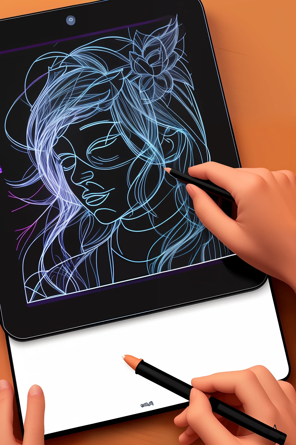 Create electronic drawing