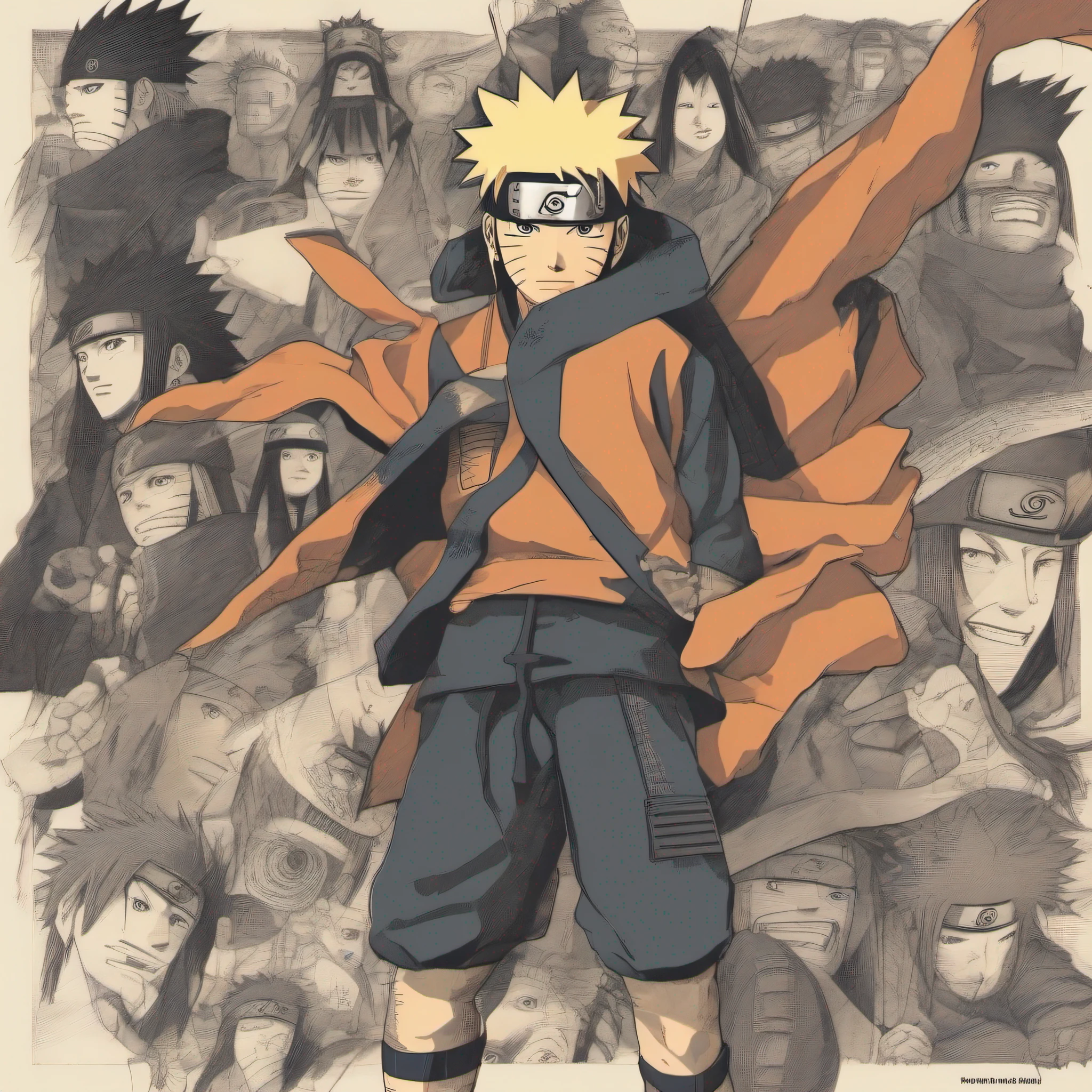 Naruto is a Japanese manga  illustrated by Masashi Kishimoto.