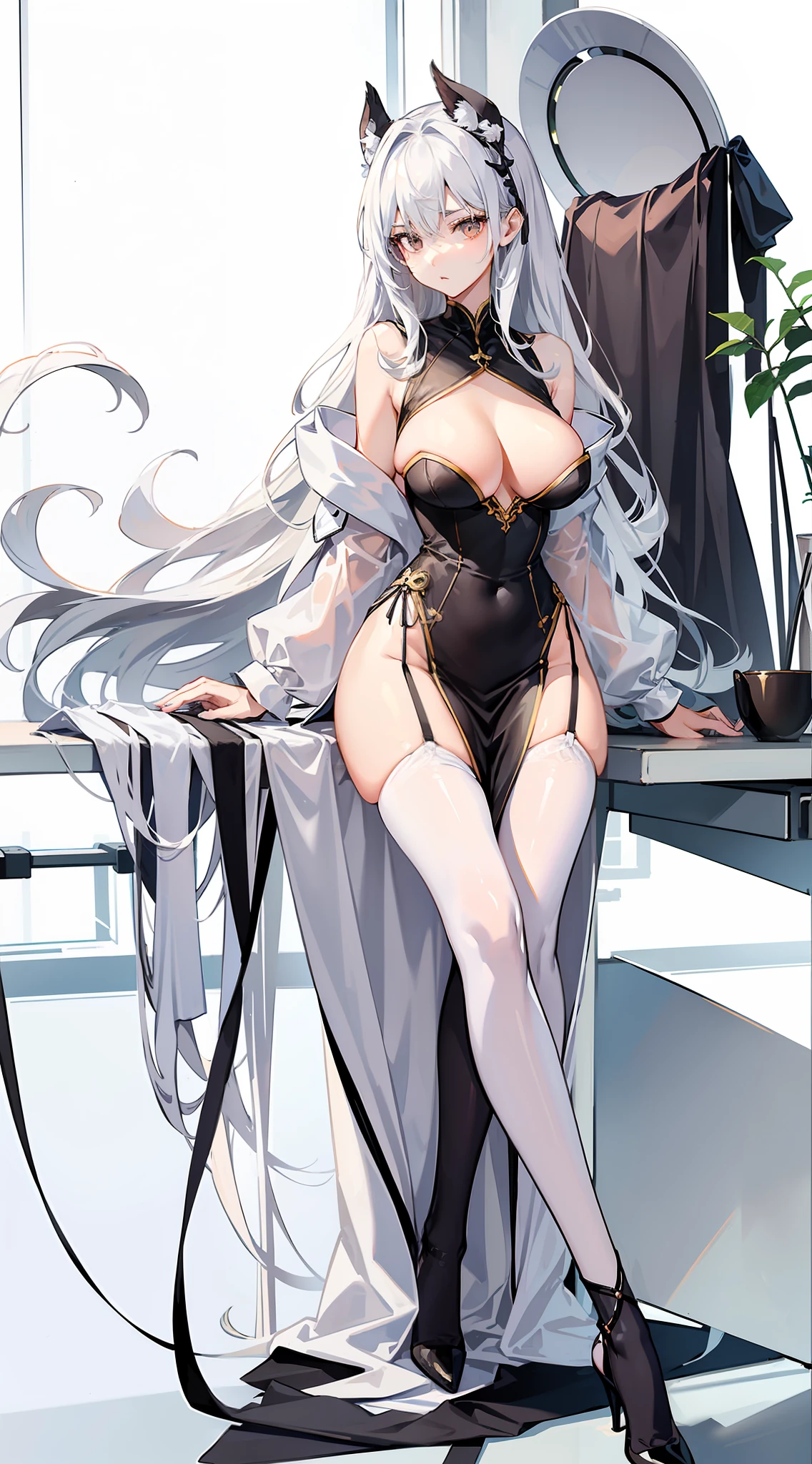 Graceful legs、long thin legs、thighhighs and skirt、long legged、Standing in class、Very beautiful slim legs、Very beautiful long slim legs、Sitting on a desk、nice leg、good hips and long legs、beautiful legs、cleavage of the breast、huge tit、 Round chest forward