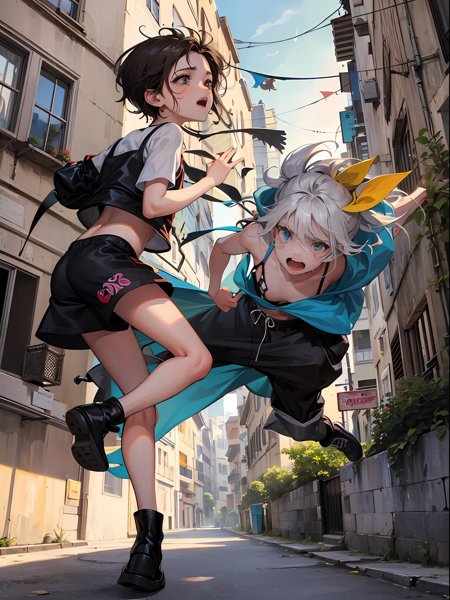 I jumped the wall to run after a kite, joga conversa fora, tears up the neighbor's garbage and a lot of occurrence, For a single it is fun to do what is forbidden, caminho do malandro, cara de bandido malvado demonio