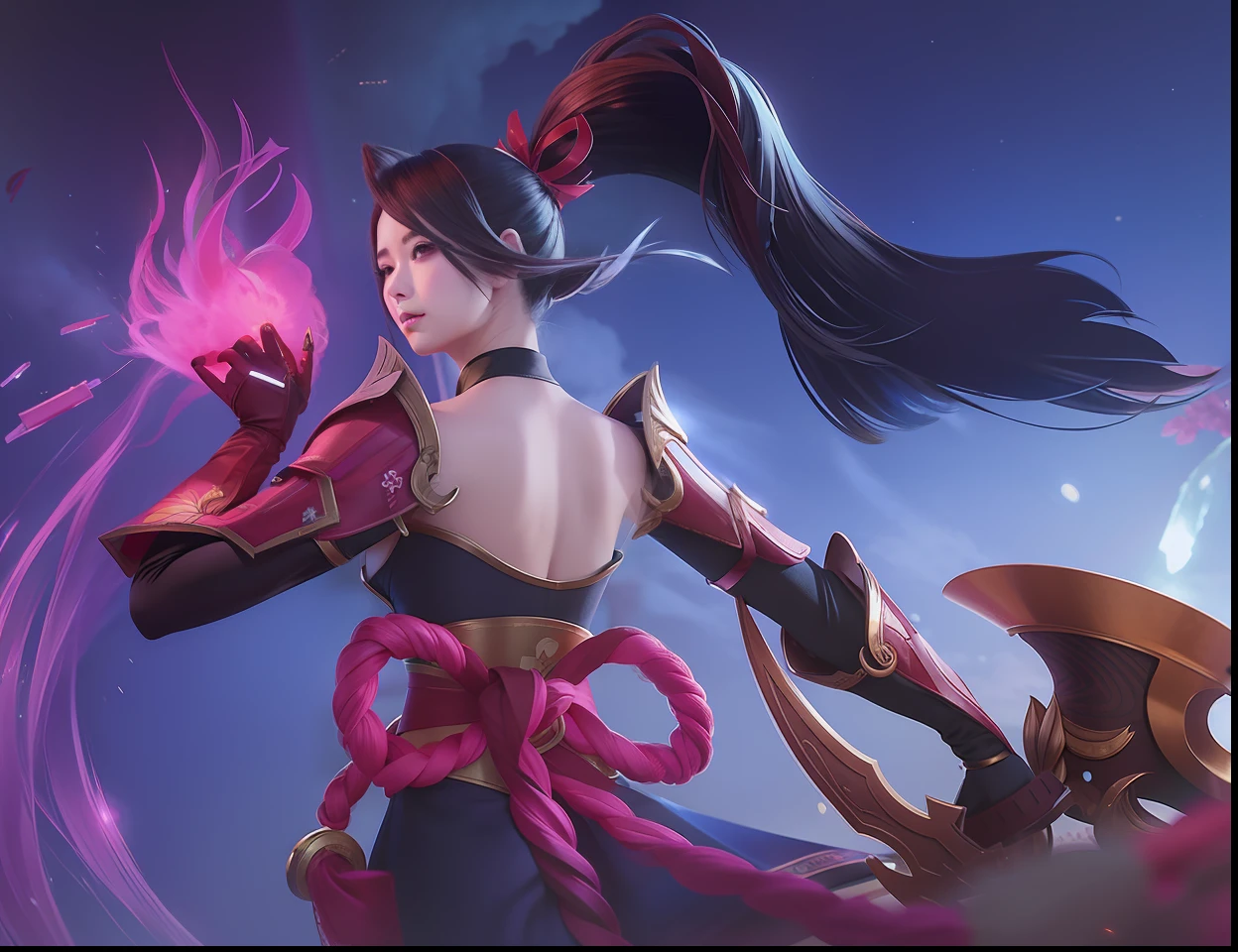 Hanabi from mobile legend