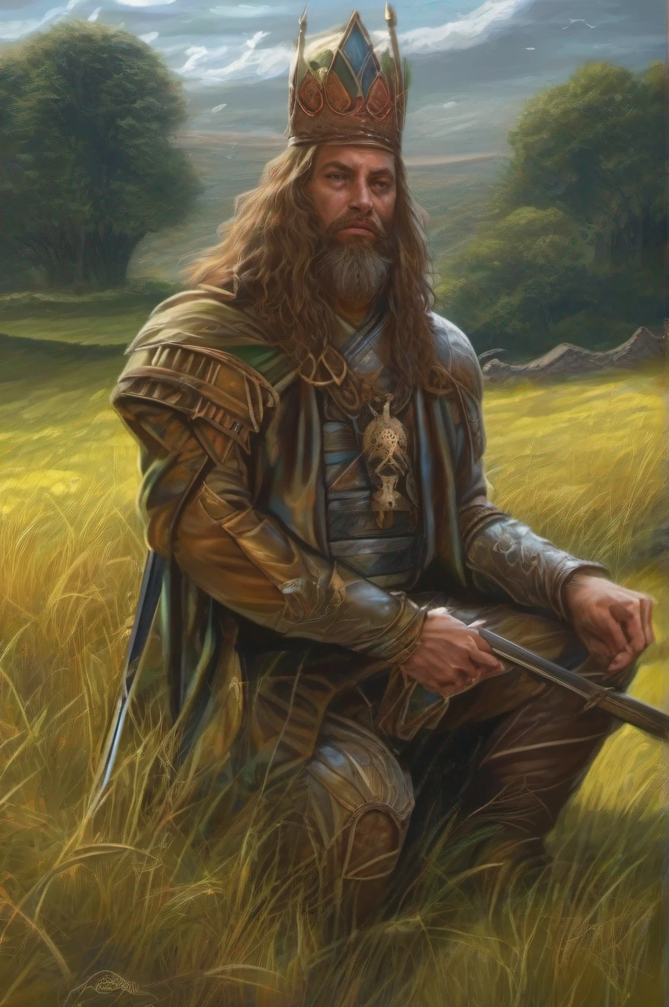 I'm from this ground
I am from the root earth
I am the grass of the field
And forever I will be
I am that king
I'm a lacing pawn
From the hinterland I am lord
But by operation of law