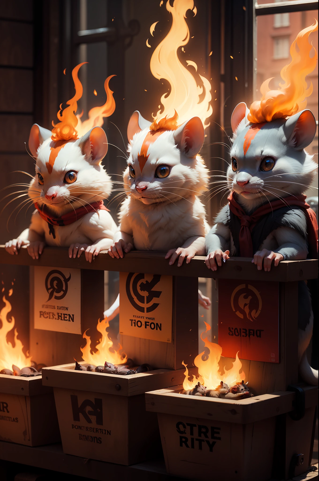 Fire rats
