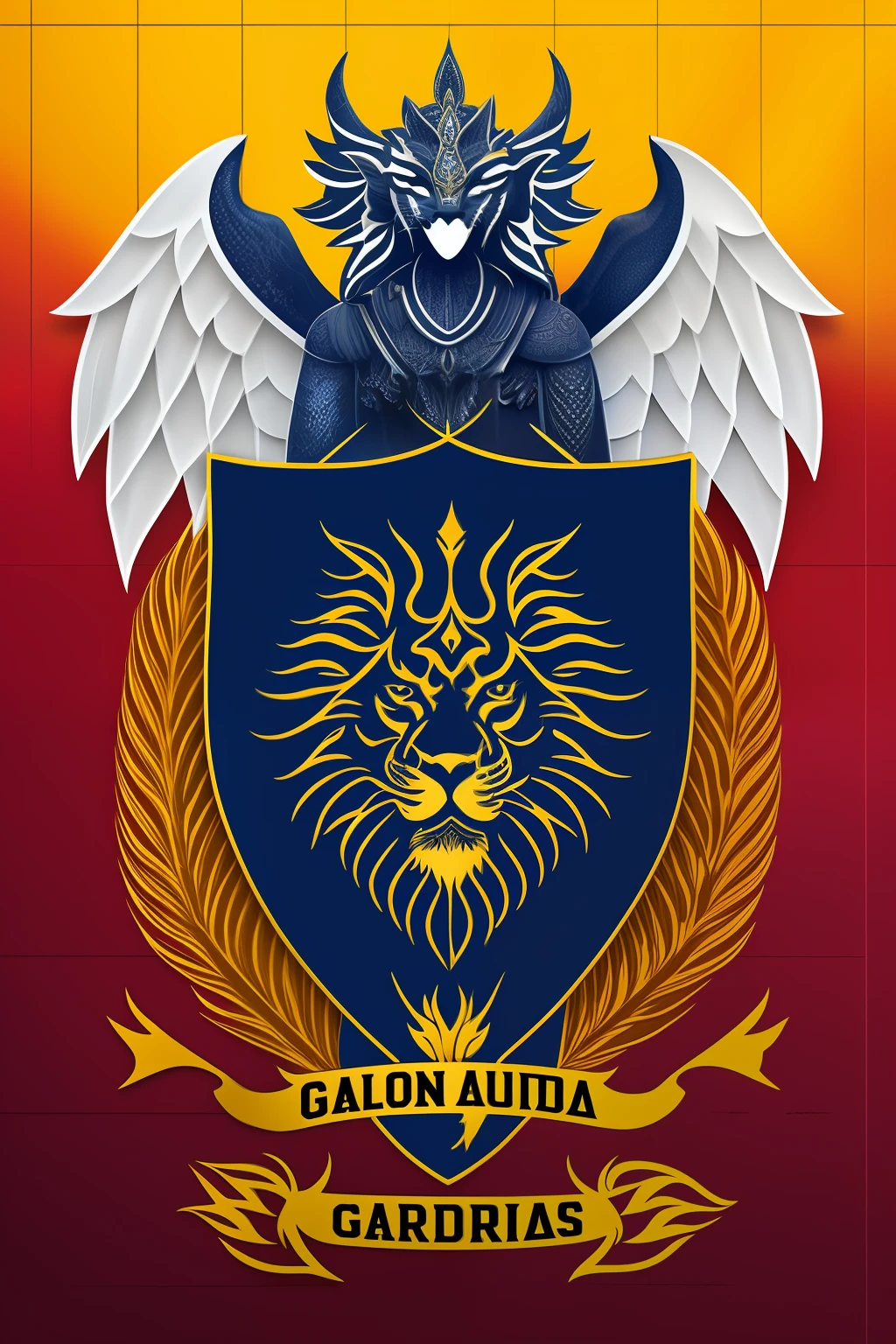 Lion and Garuda,logo