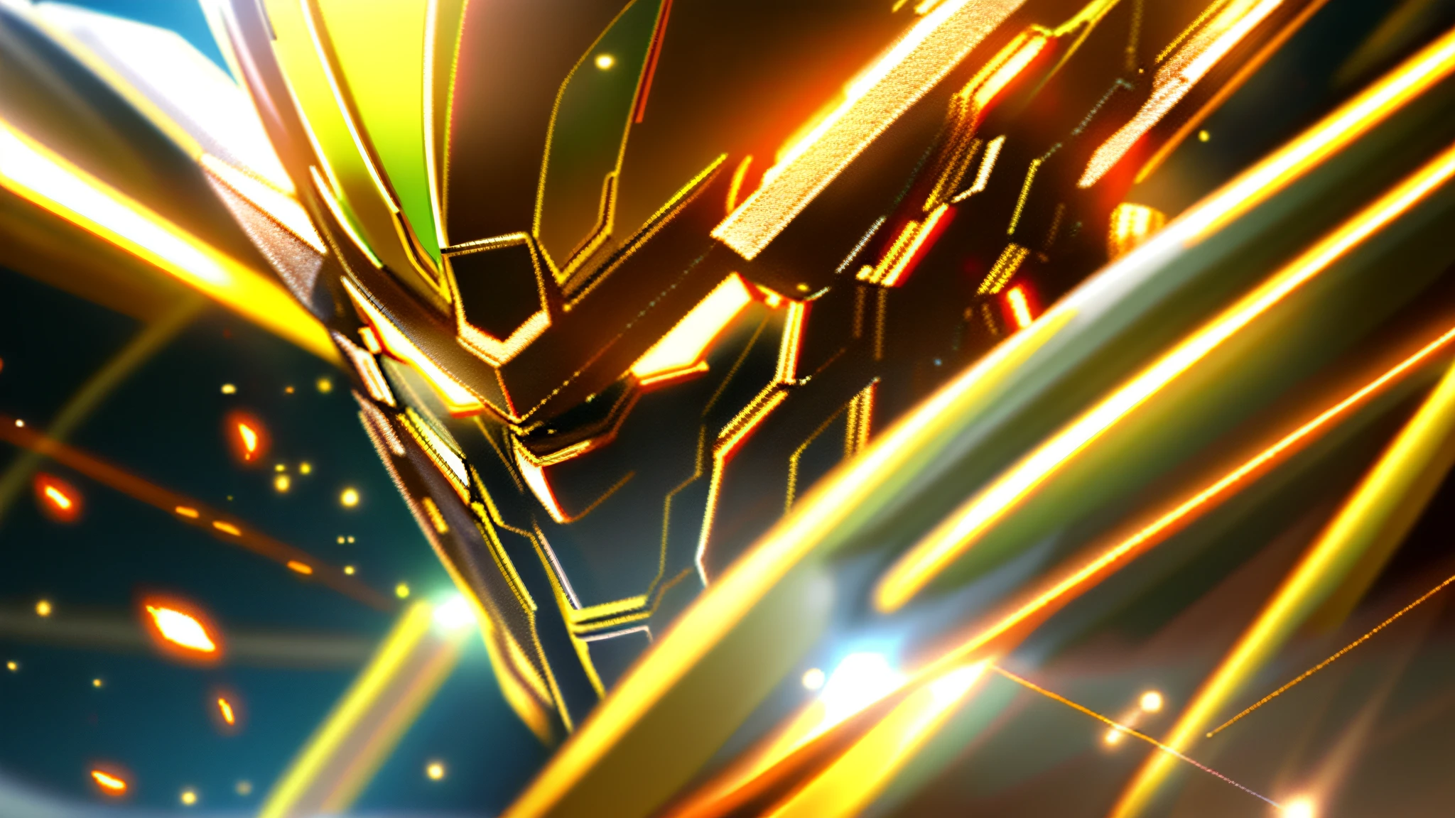 tmasterpiece，Best quality at best，A high resolution，Very detailed 8k wallpapers，great clarity，Holding_arma，with light glowing，，droid，buliding
