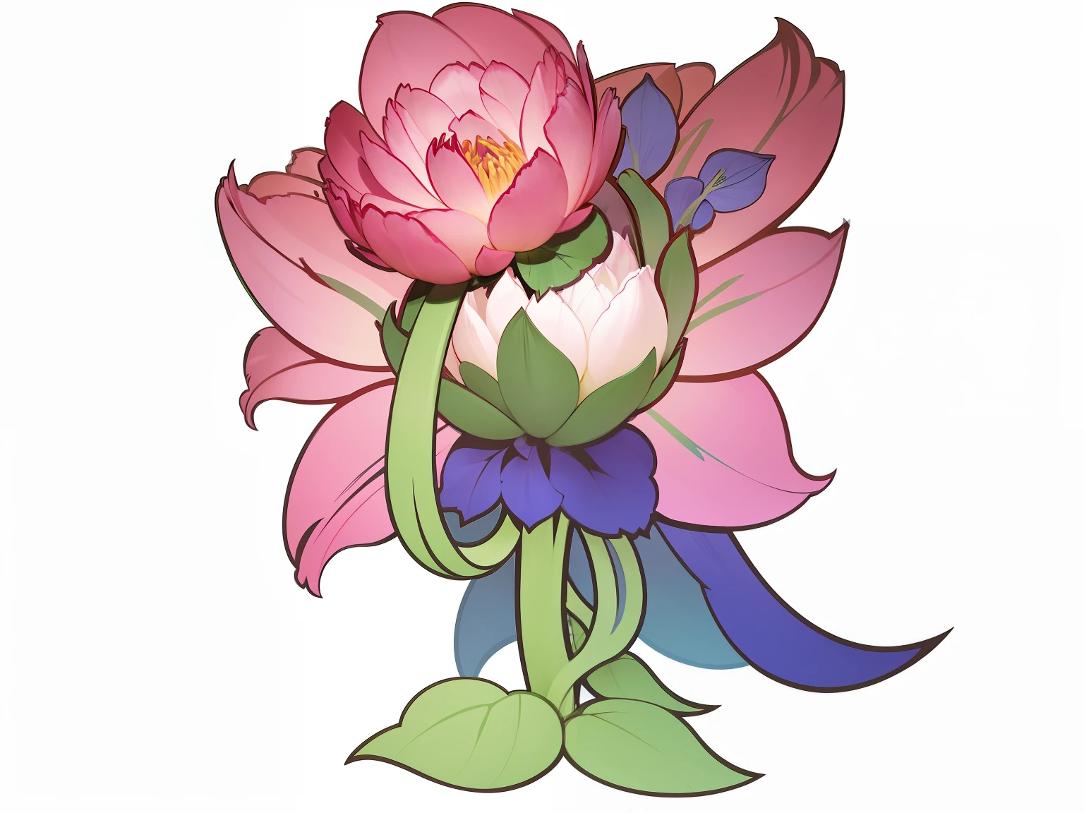 Peonies，heroes