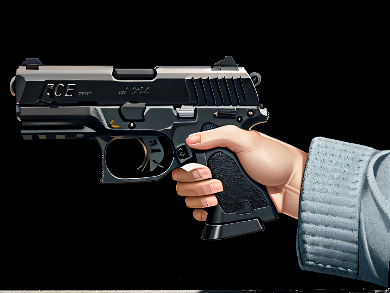 Close up of a hand on gun on black background, Pointing to the pistol, holding handgun, holding handgun, Point a pistol at us, holding gun, holding a pistol, Detailed pistol trigger, With a pistol in his hand, Holding a gun, realistic gun, hand gun, bolt pistol in one hand, Take Glock, for example, For example, For example, For example, For example, For example, For example, For example, Press and hold the spray gun, First-person gun