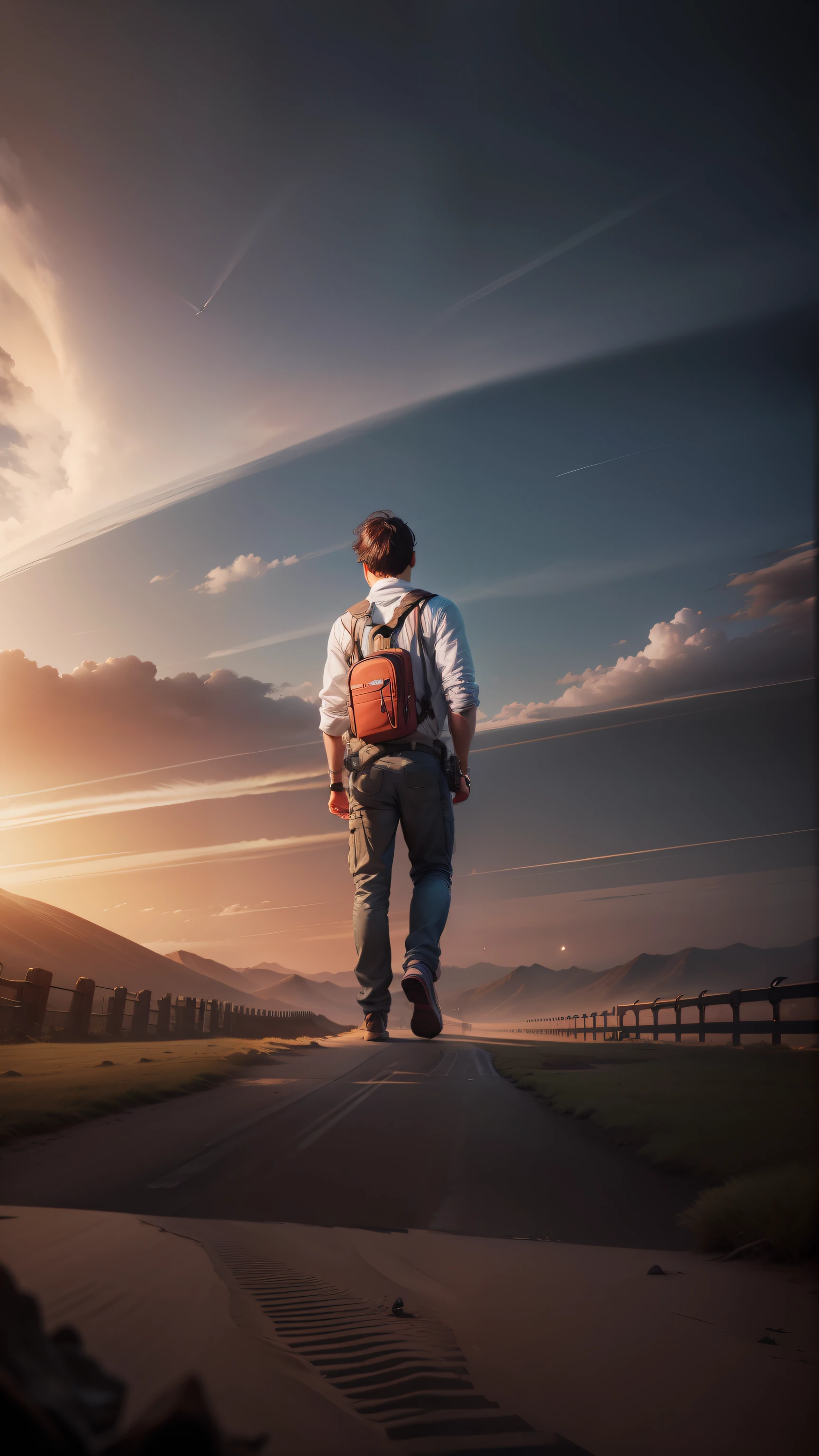 Change background like adventure realestic 8k photo rwalestic
