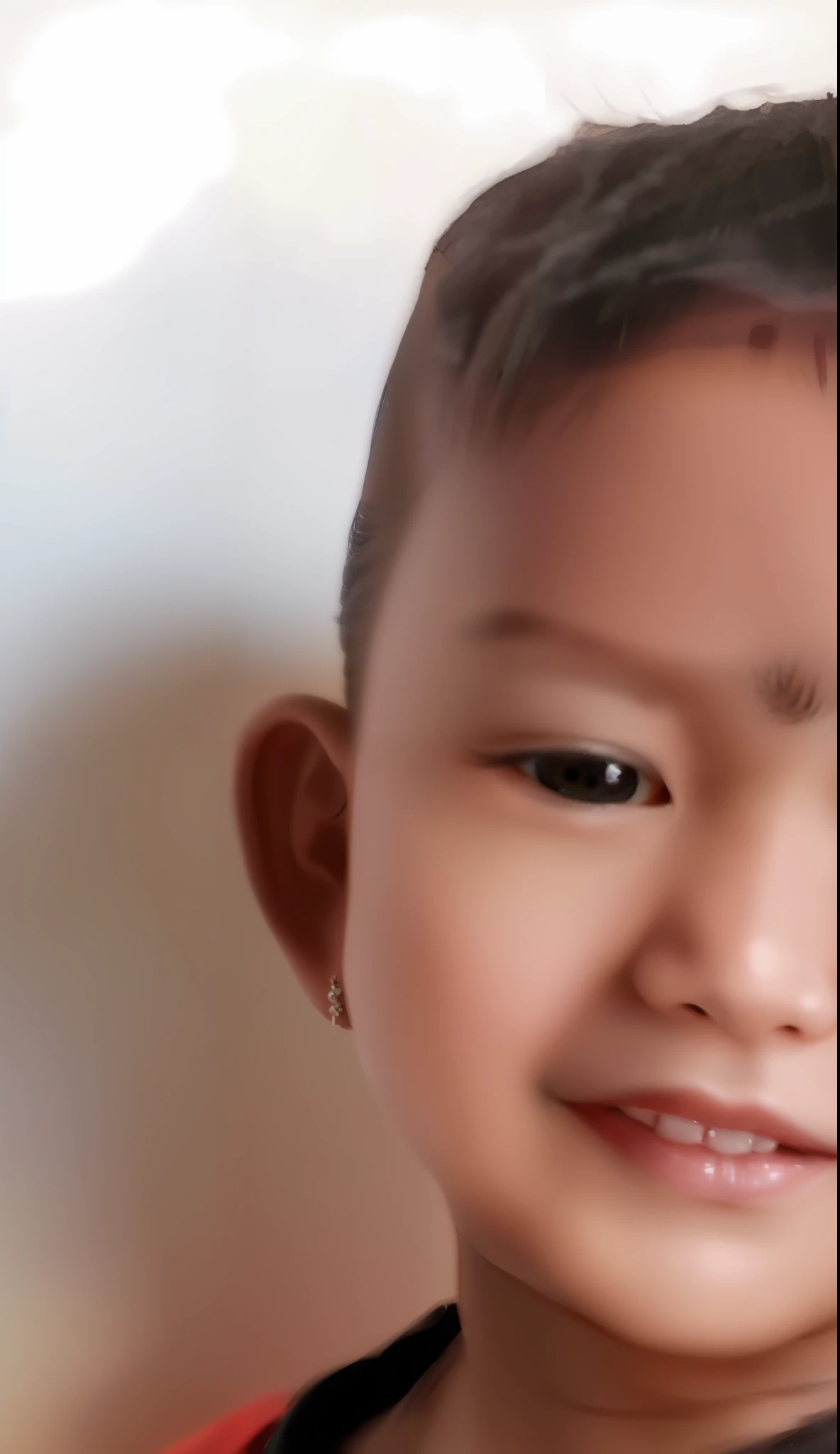 Background change, cartoon character, realistic