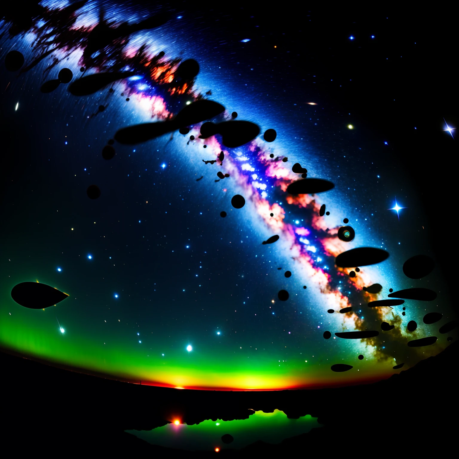 starrysky,The eye,Deities,tentaculata