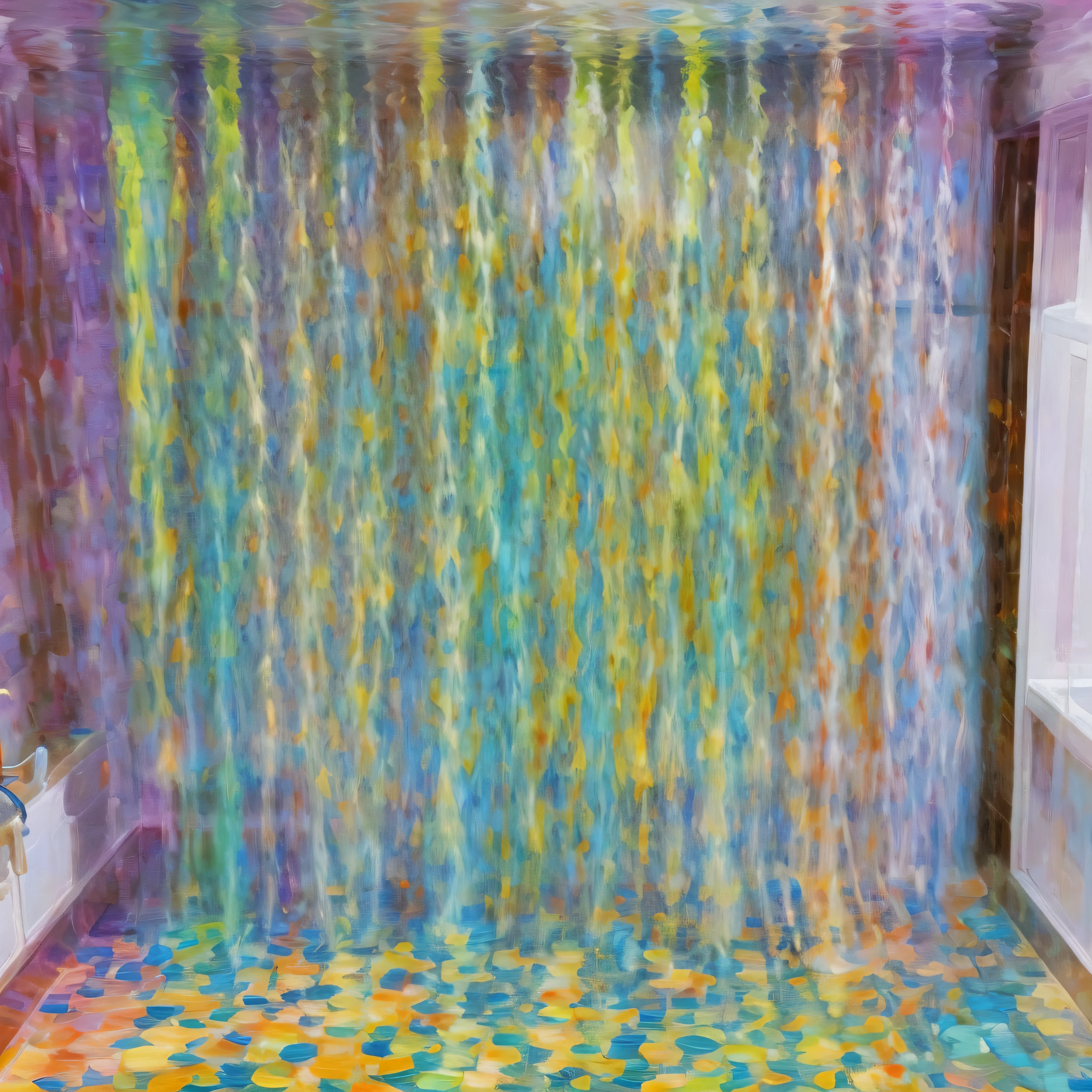 Paint shower