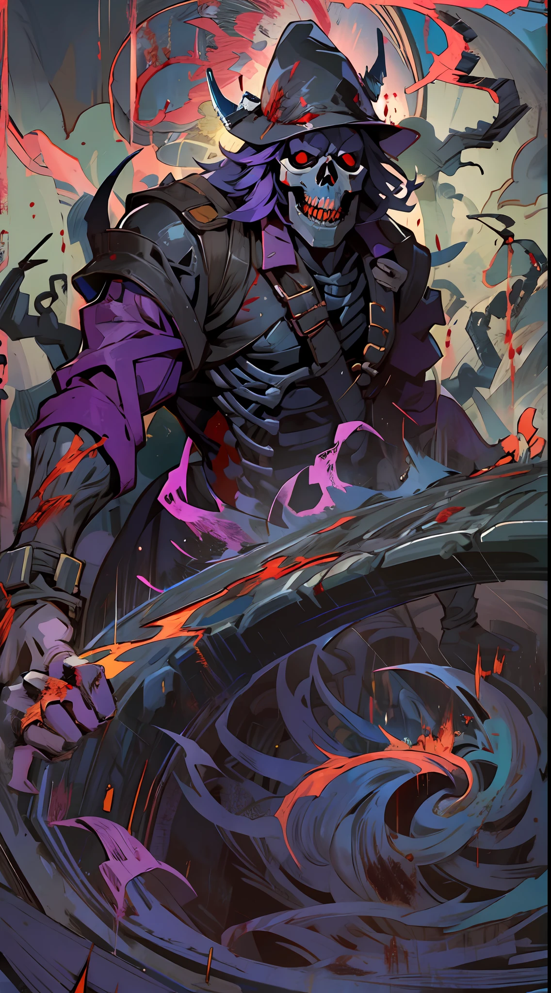 (Messenger from hell:1.4),Look up from the bottom up,hell,darkly,magma,火焰,(A strong sense of oppression:1.4),(Purple flame:1.3),fresh blood on the ground,blood pond,Dripping blood,Skeleton remains,((Super huge, Thick and sharp giant claws)),(((Black antique hideous scales))),(((The scales are covered with thick barbs)))((Super thick and terrifying scales)),(Black scales cover the whole body:1.4),((Bloodthirsty and murderous devil man)),combats,Ugly face,full body pov,Black lightning streaked across the sky,(((A tumbling thick sea of clouds is at your feet))),(There was blood everywhere),((Blood dripped from between the paws)),(stereoscopic perspective:1.4),Works of masters,super-fine,4K分辨率,high qulity,电影灯光,High picture detail,Detailed pubic hair,Epic shooting