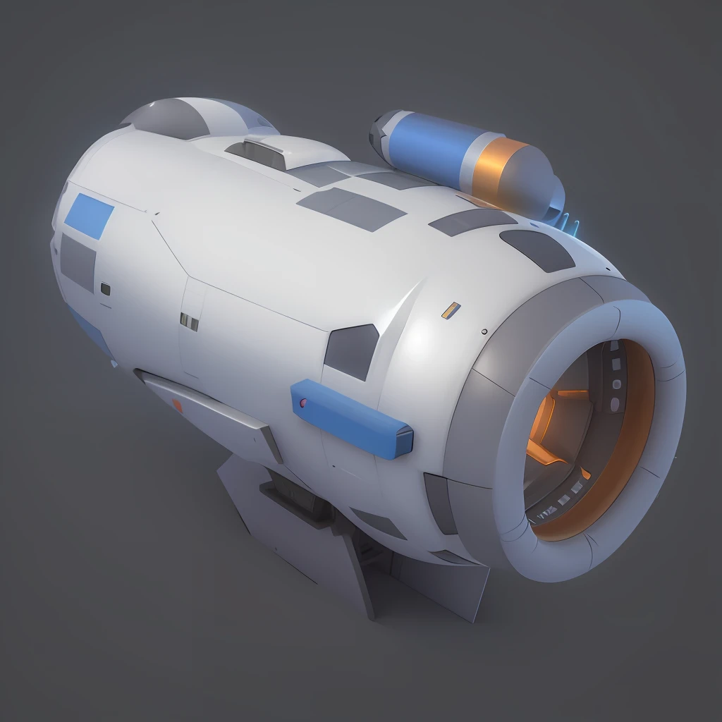 Spaceship booster,C4D,3Drenderingof