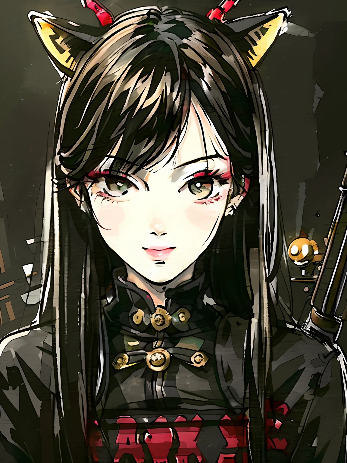 Sister Taoist,Take a pistol