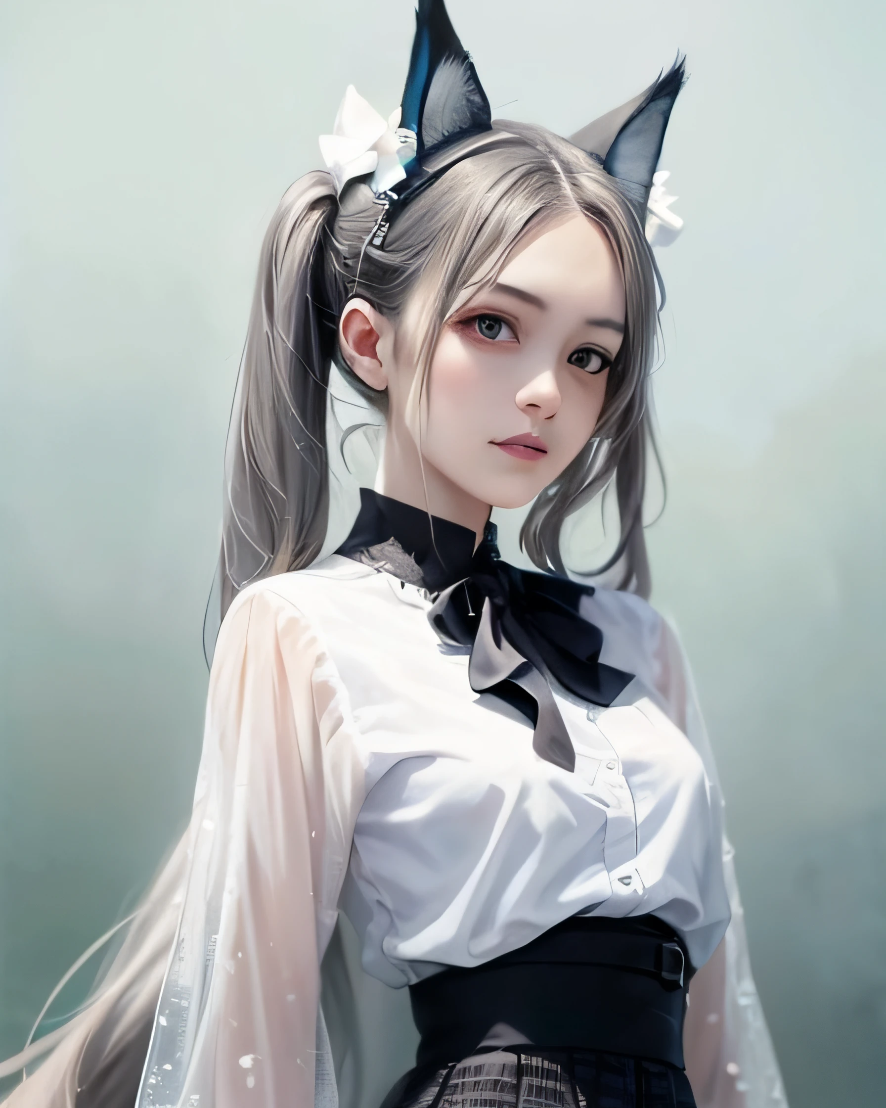 happily face、Close up portrait of a person in a cat-eared costume, Anime girl with cat ears, beautiful anime catgirl, attractive cat girl, girl with cat ears, beautiful young catgirl, very beautiful cute catgirl, Very Beautiful Anime Cat Girl, Realistic anime art style, real life anime girl, Realistic anime art style, Anime Realism Style