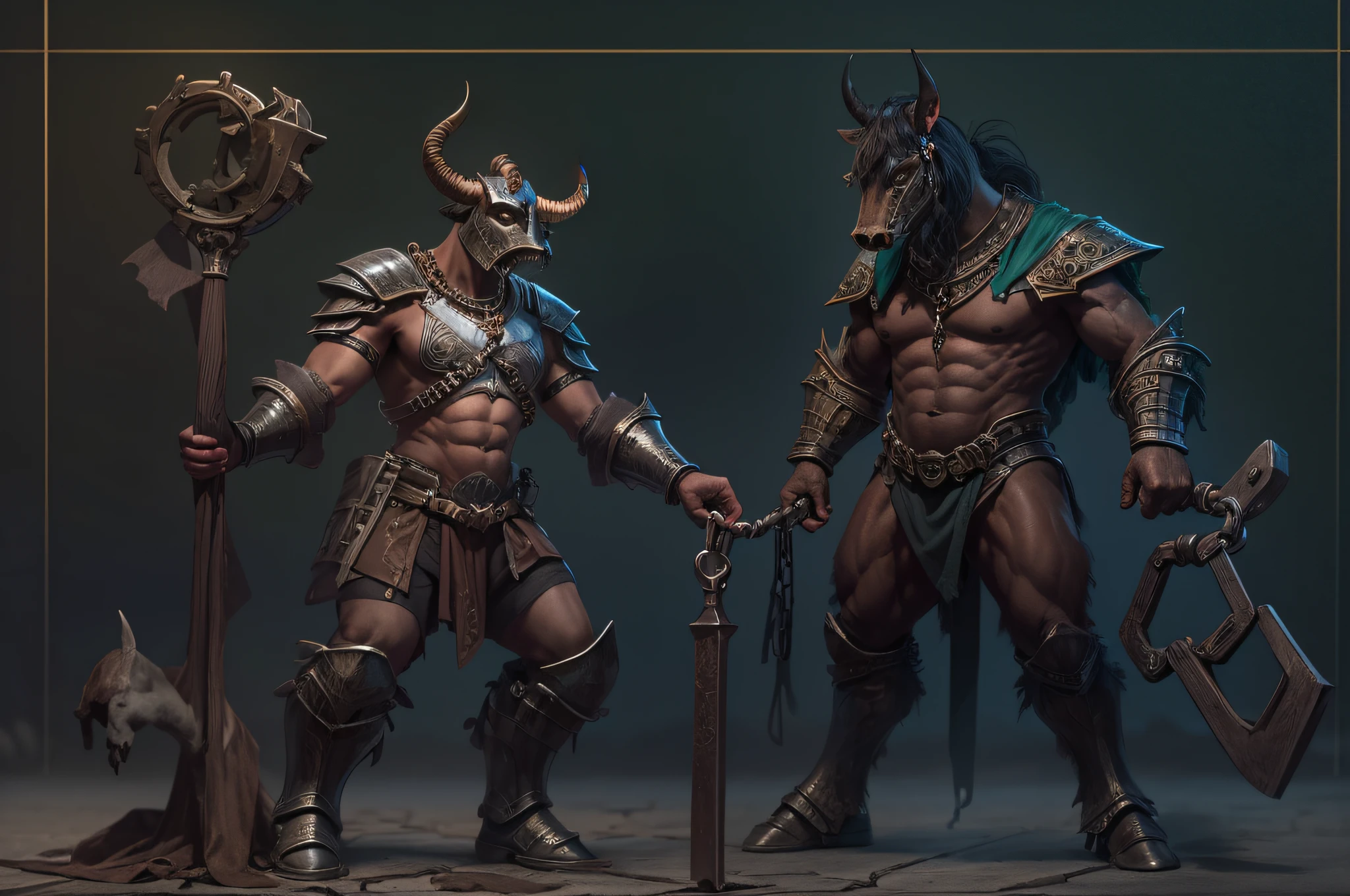 Huge horns