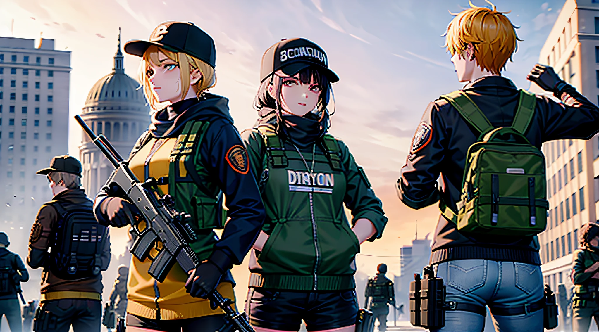 The Division 2,Muineous agents,In battle