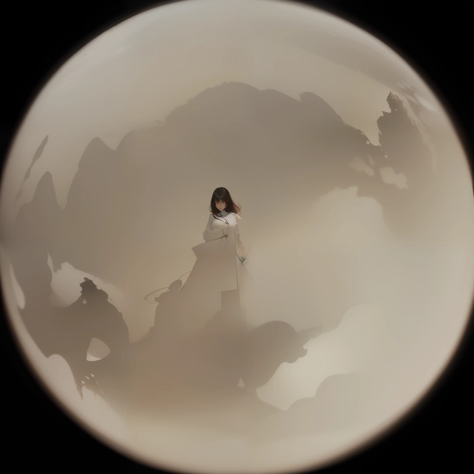 misterious,nakeness,woman