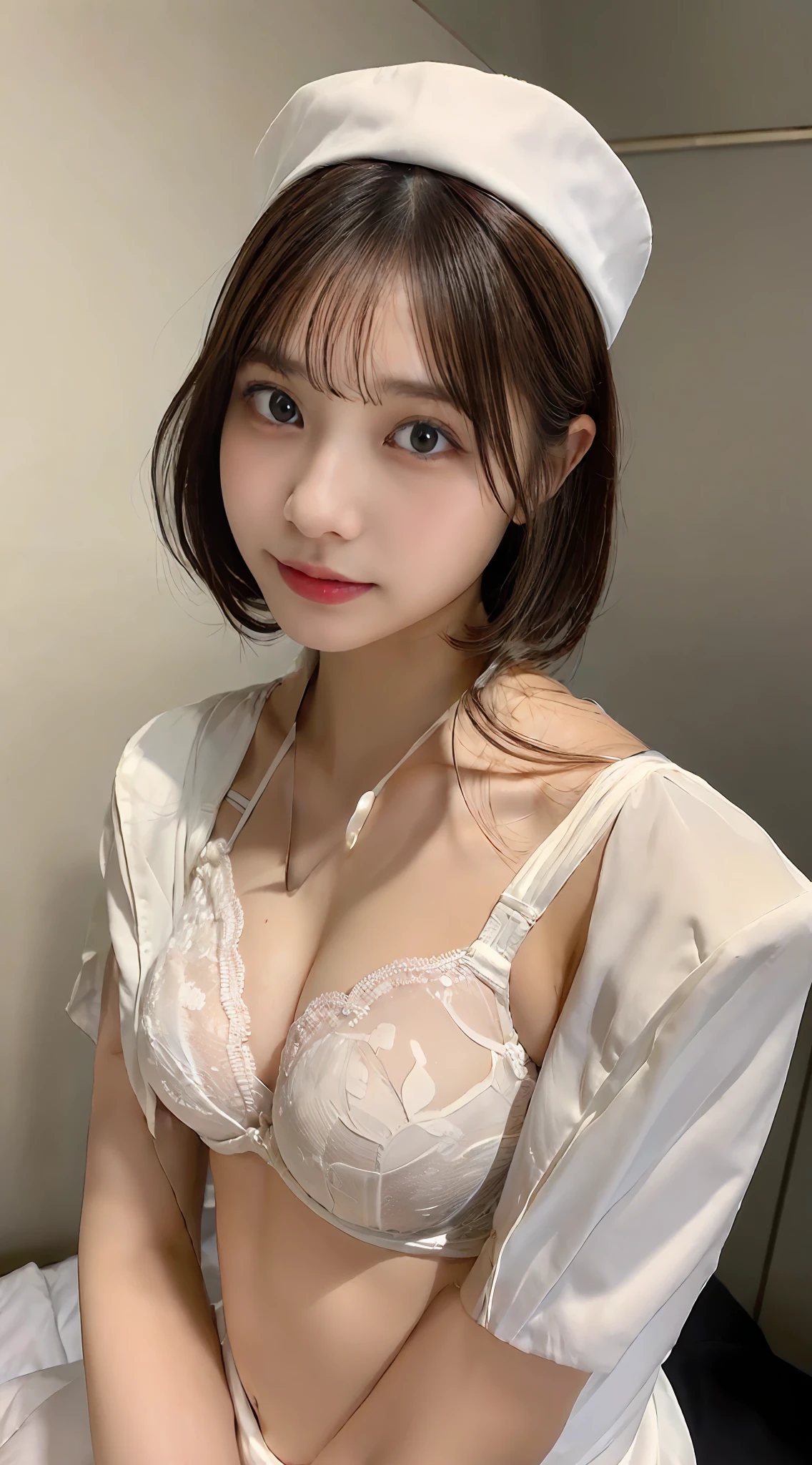 (top-quality、​masterpiece、8k:1.3)、undergarment、bra very、Detailed skin