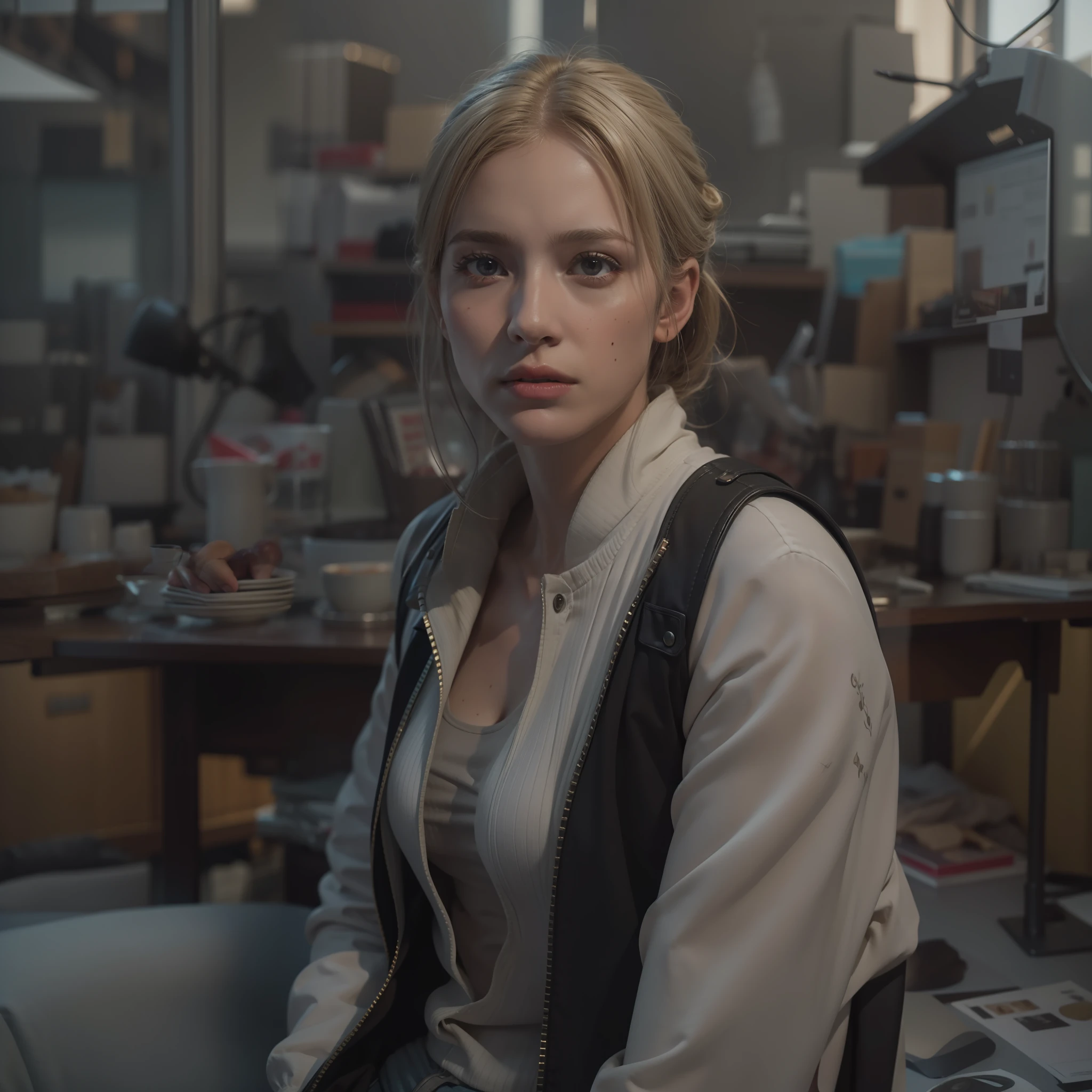 Annie Leibovitz, dim volumetric lighting, 8 k octane beautifully detailed render, post - processing, extremely hyperdetailed, in_LMS_CFGSCALE14
