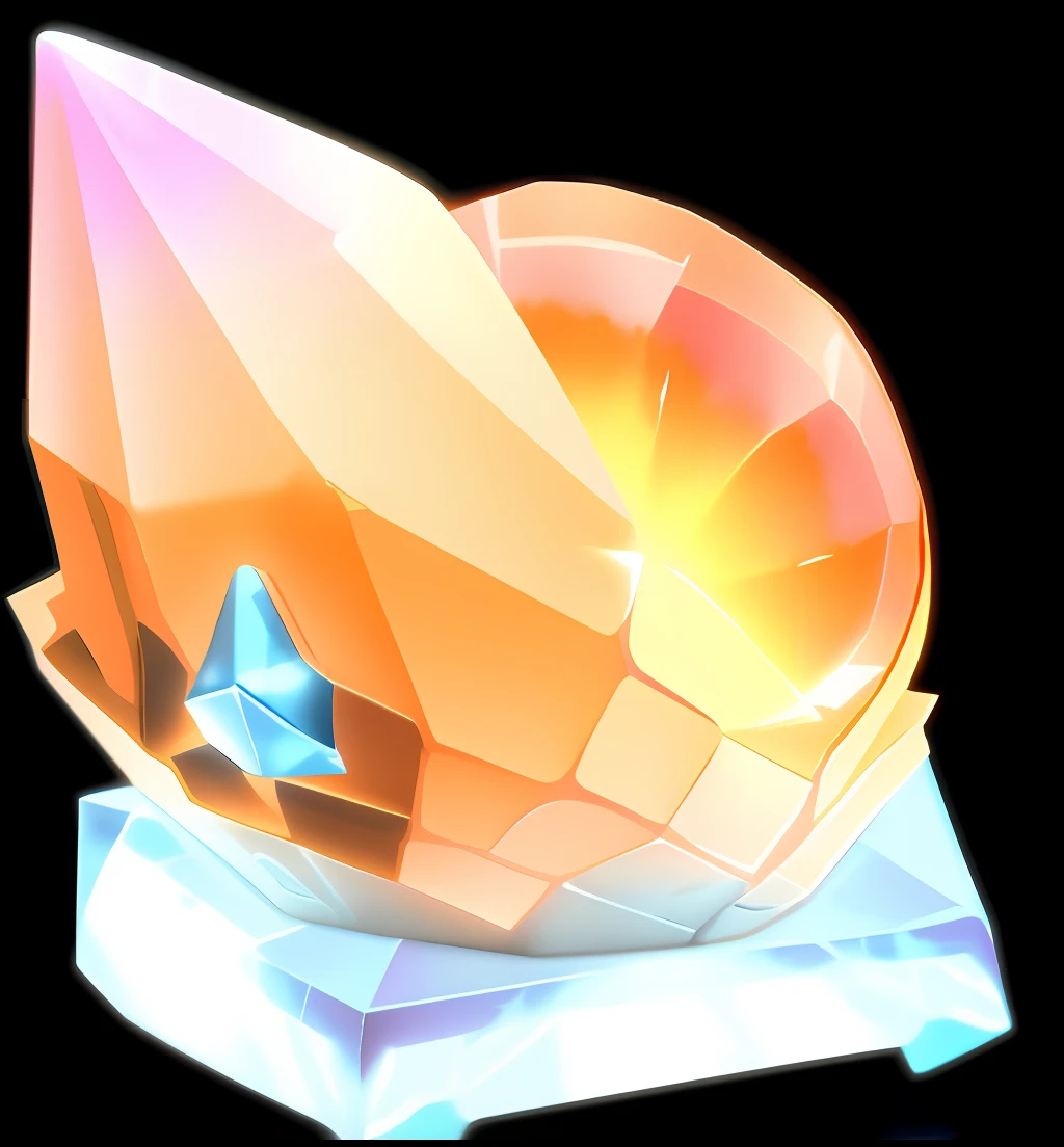gameicon，conch，It contains the power of magic，Fantasy anime game，Colorful，in style of hayao miyazaki