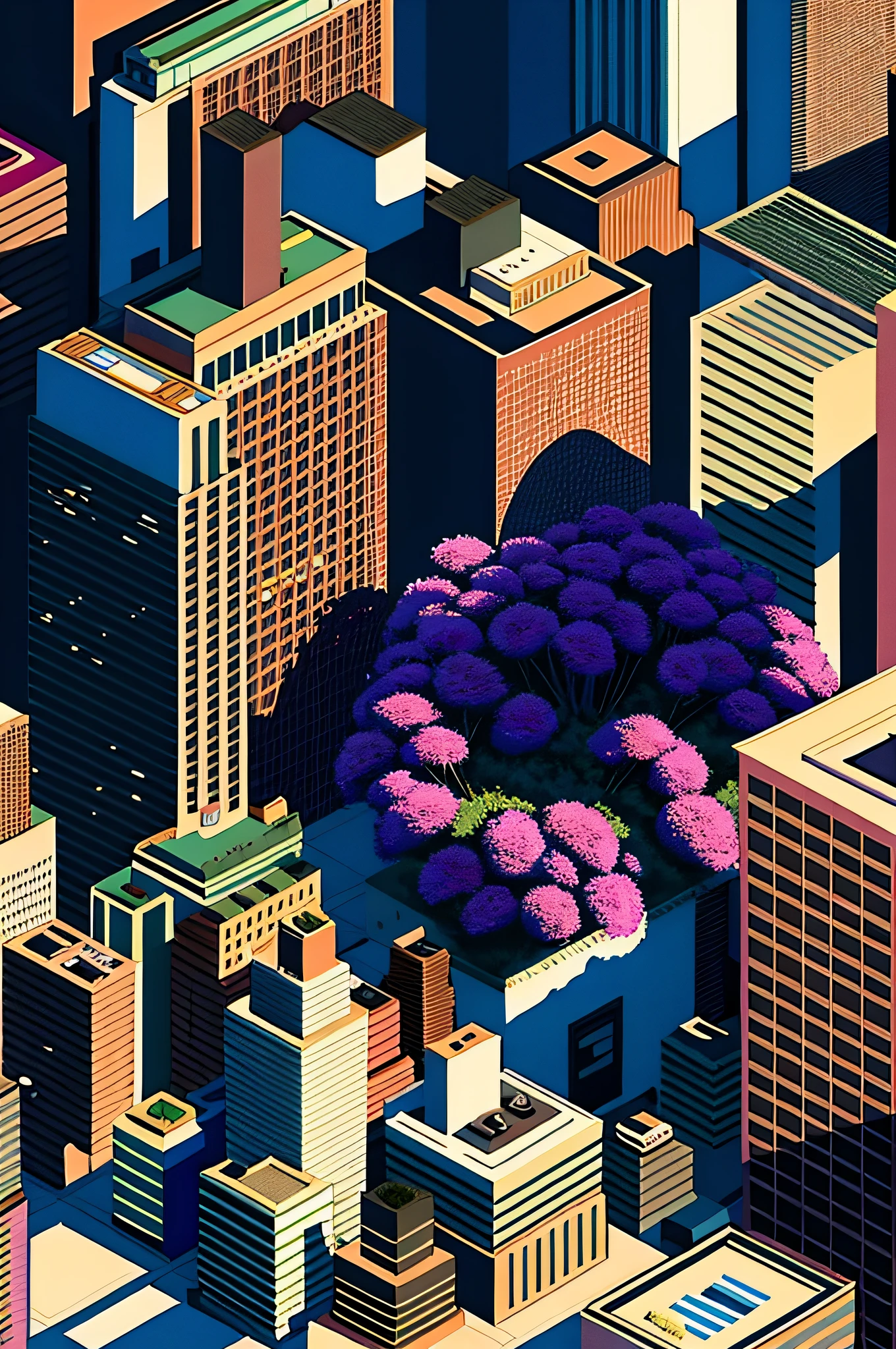 outdoors, no humans, downtown minneapolis in 1995, ultra sharp, best illustration, (zentangle, mandala, tangle, entangle:0.6), extreme light and shadow, bloom, shine, dynamic angle,
