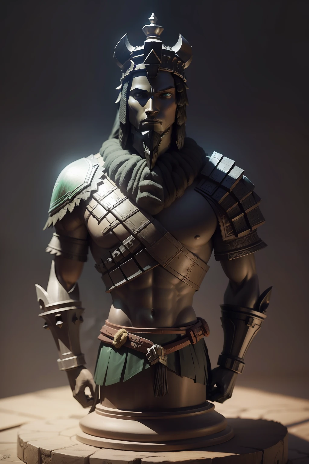 Make a chess piece, baseado em um colosso similar aos do jogo shadow of the colossus