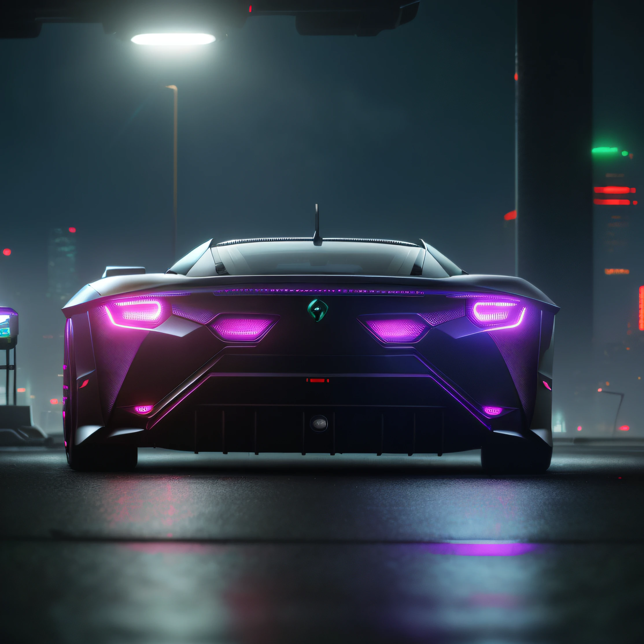 (( Futuristic cyberpunk car )) ((Realistic lighting, Best Quality, in 8K, masutepiece:1.3)), Focus:1.2,Slim abs:1.1, ,(plein air, seaside: 1.1), optic, Fine eyes,