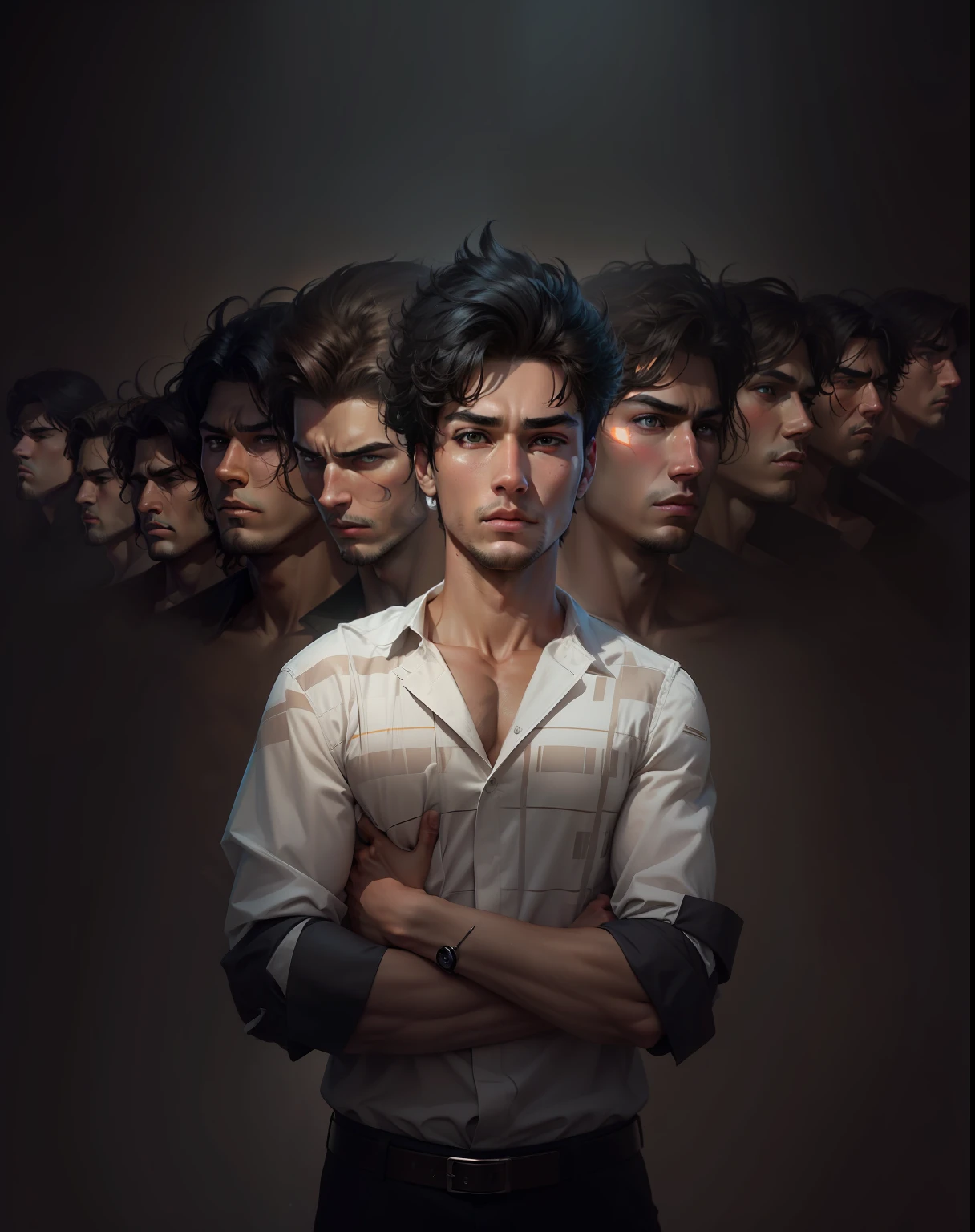 handsome man handsome boy clear face and eyes realistic face 8k ultra pro walpaper angry background
