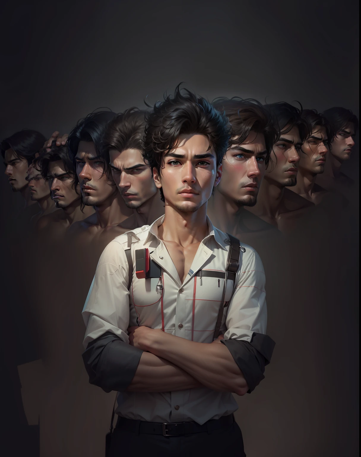 handsome man handsome boy clear face and eyes realistic face 8k ultra pro walpaper angry background